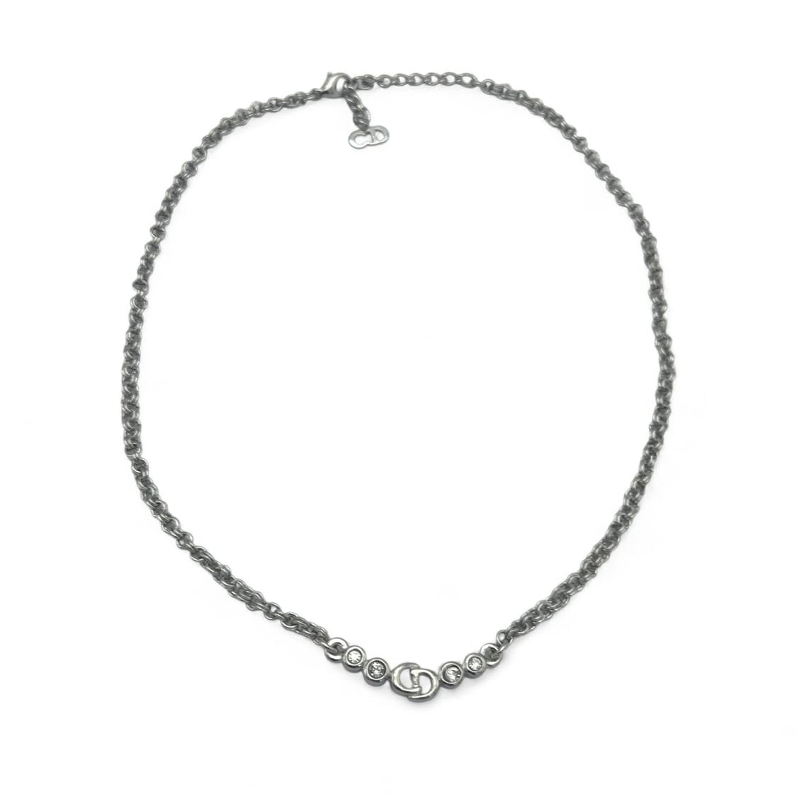 디올 클래식 CD로고 목걸이 상품이미지4