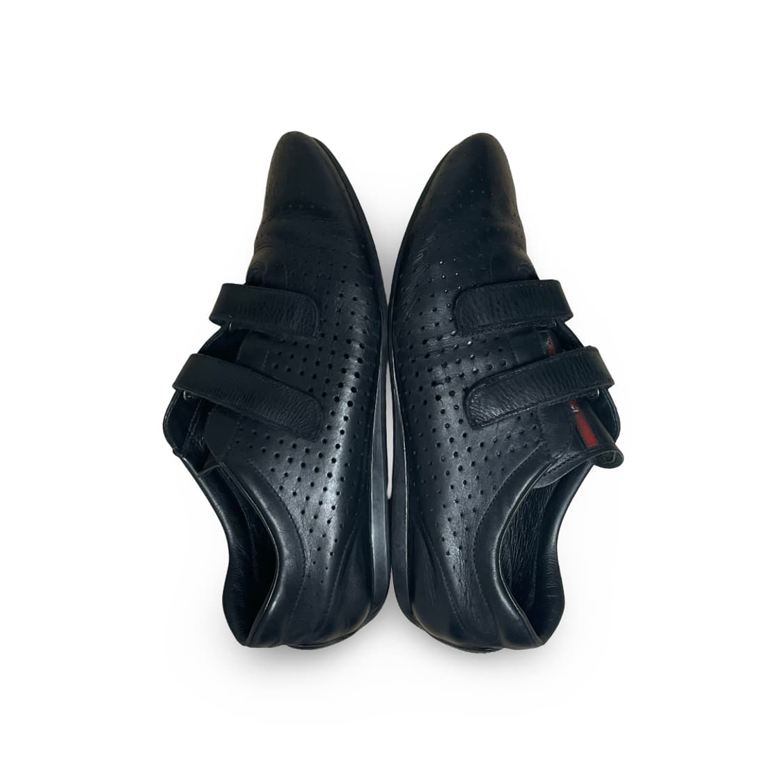 프라다 빈티지 펀칭 레더 벨크로 스니커즈 상품이미지5