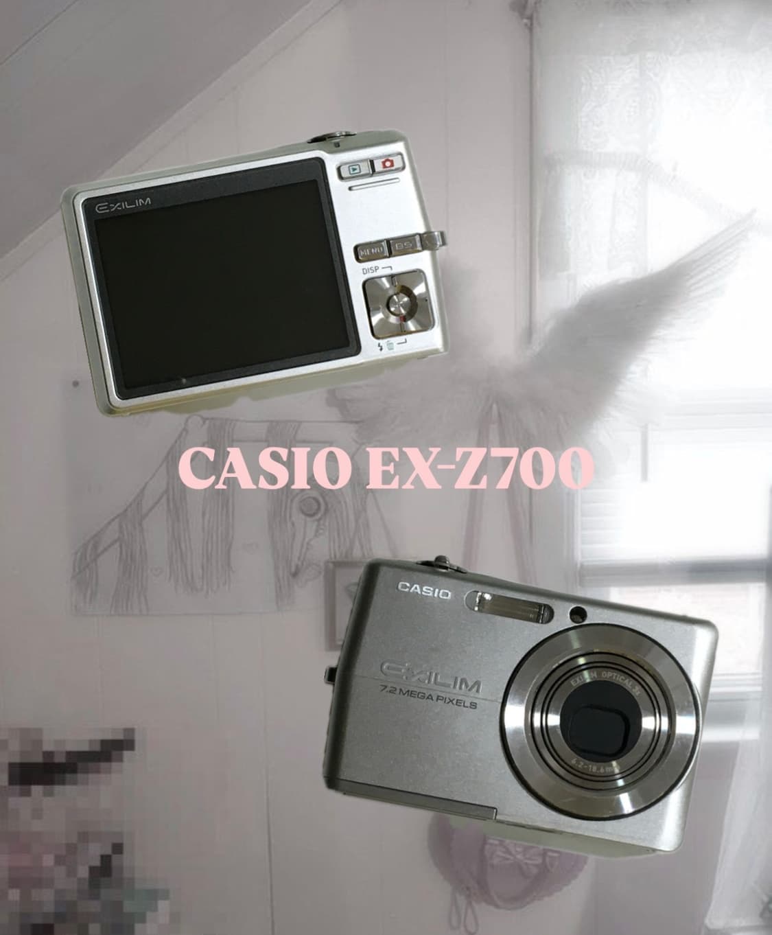 🎀카시오 엑슬림 EX-Z700 실버 세트🎀 상품이미지1