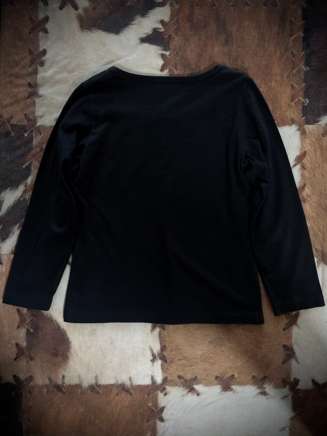 90s COMME des GARCONS black long sleeve  상품이미지2