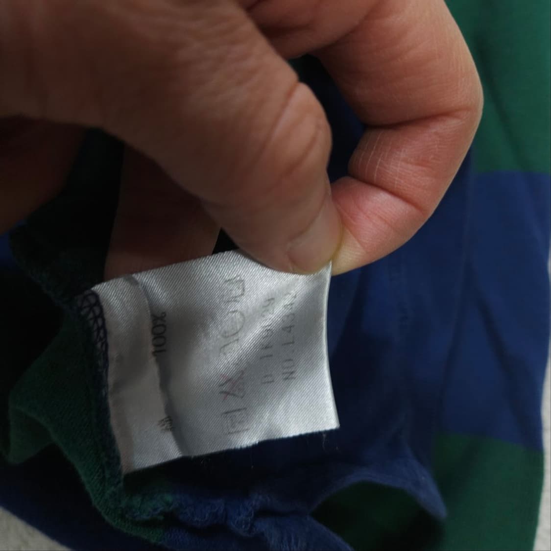 90s 라코스테 스트라이프 럭비 셔츠 4 상품이미지6