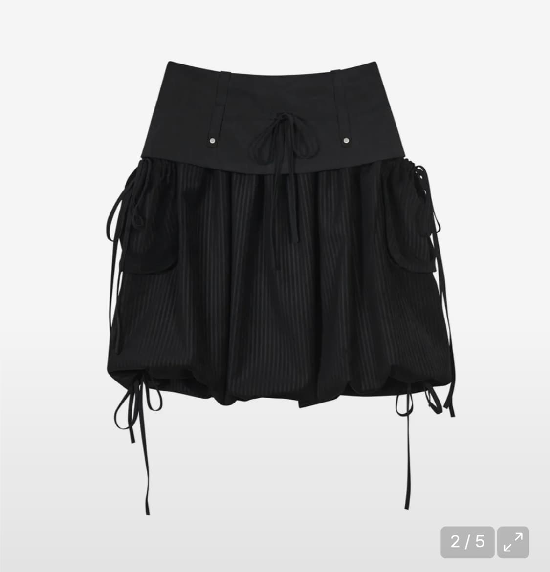 타입서비스

Mixed Volume Skirt [Black] 상품이미지1