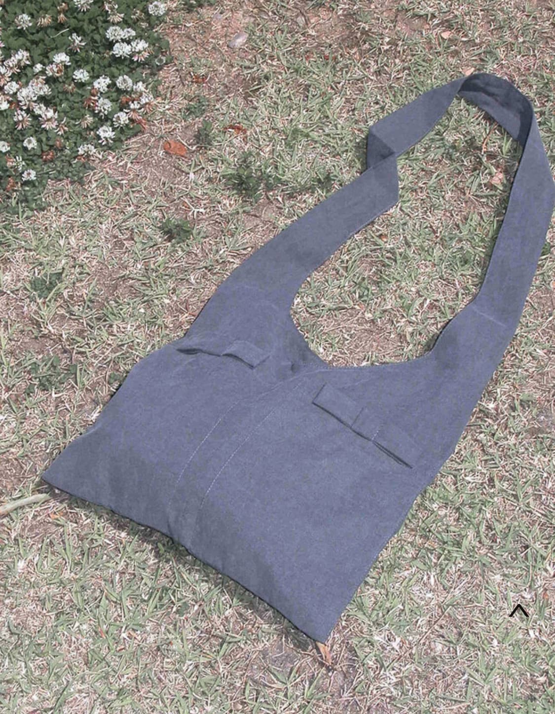 Ribbon Detail Shoulder Bag_Grey 상품이미지2