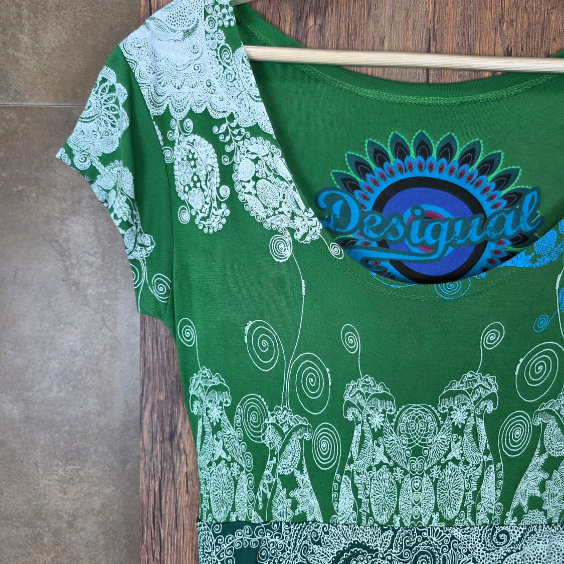 Desigual 시그니처 그래픽 보헤미안 원피스 상품이미지3
