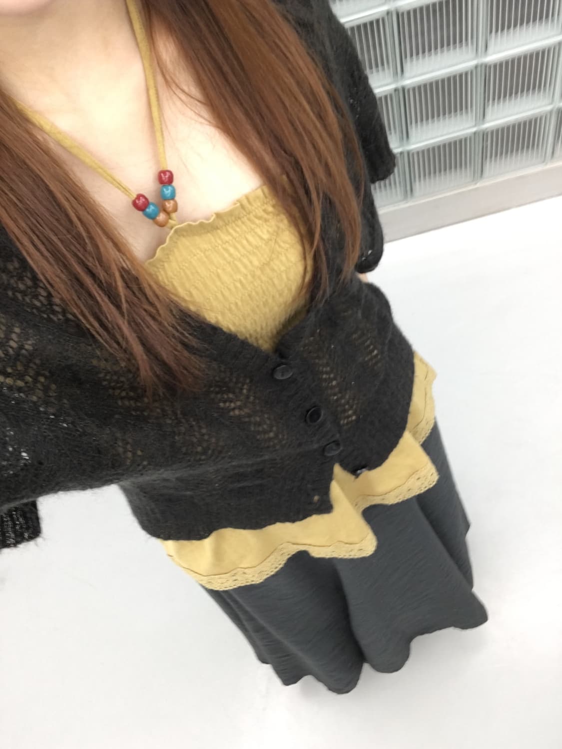 Smocked Halterneck Top 상품이미지2