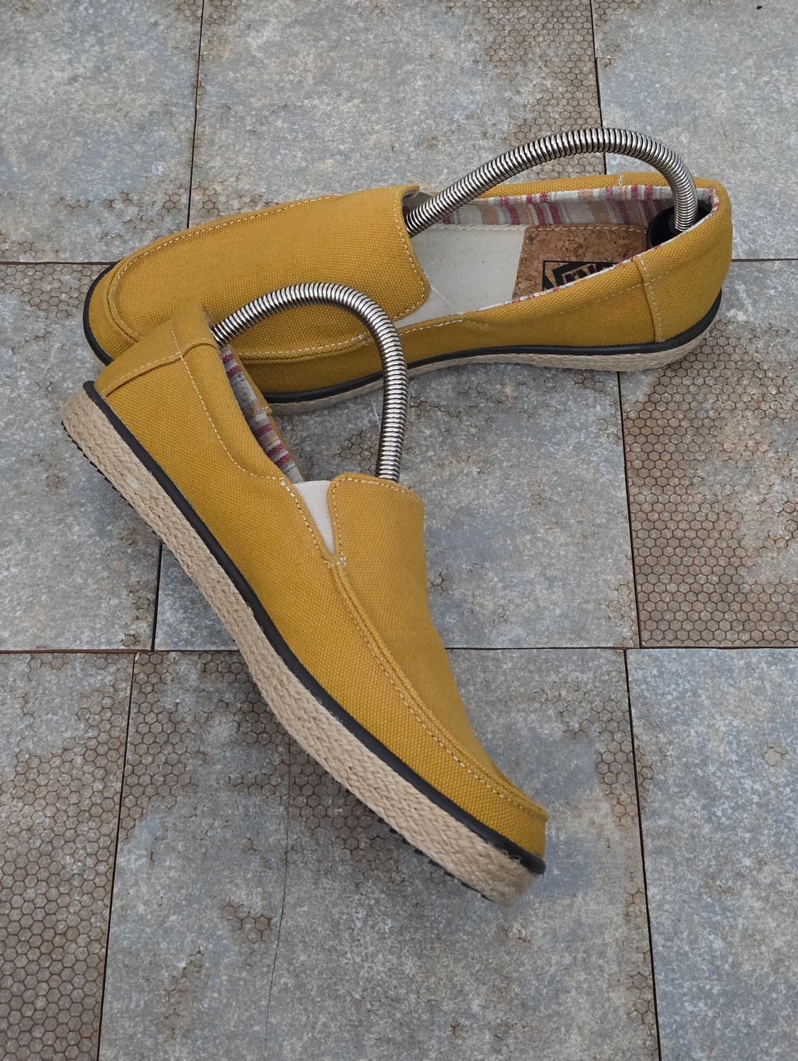 (260)반스 서프 사이더 머스타드 슬립온 상품이미지4