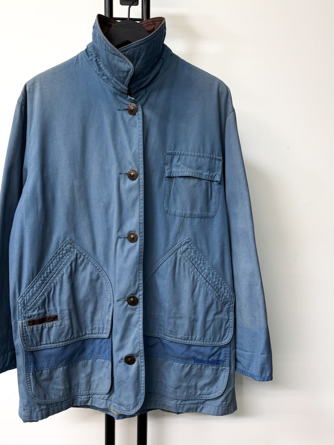 팀버랜드 90‘s 레더 카라 헌팅 자켓 상품이미지2