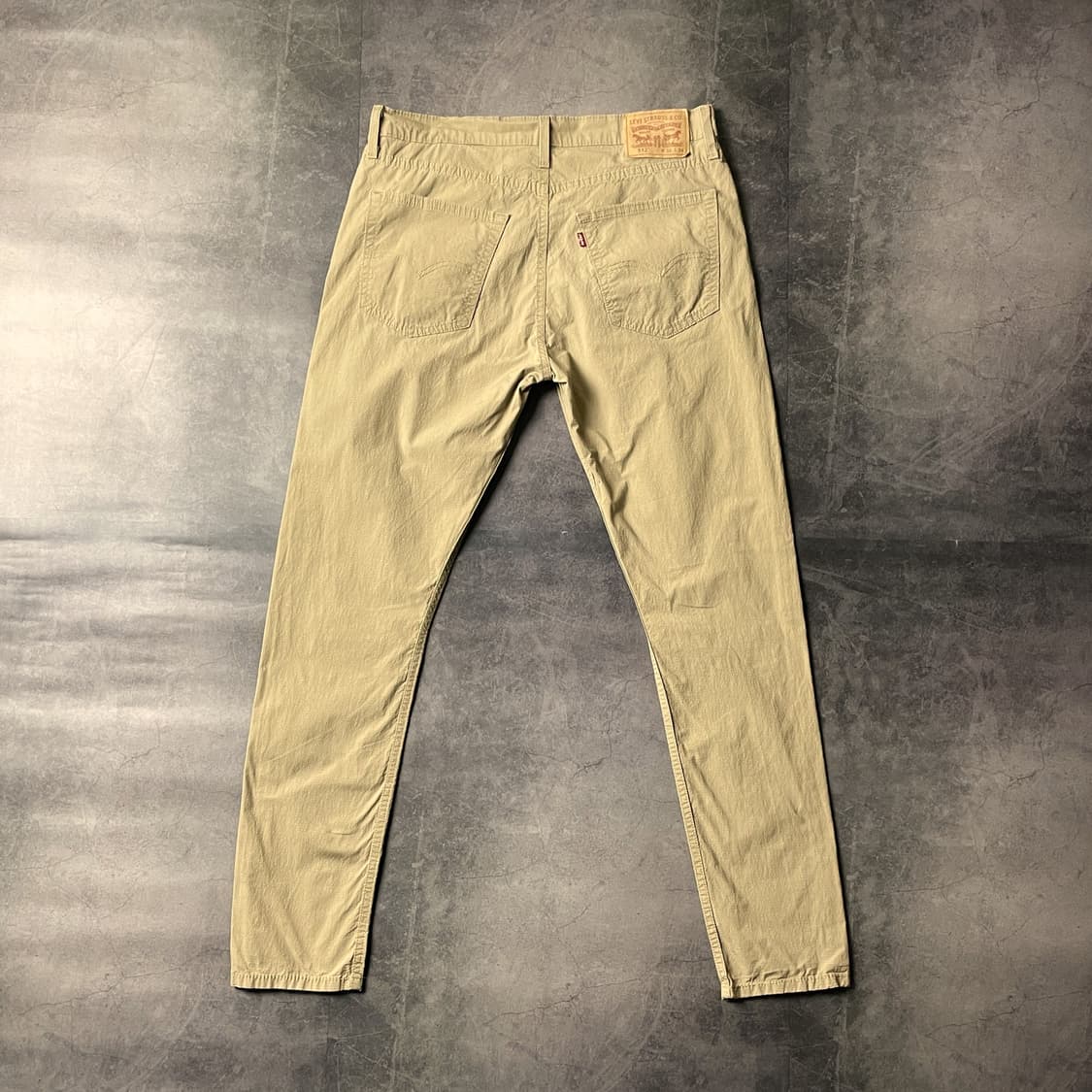 LEVI'S 리바이스512 빈티지 베이지 슬림 테이퍼드핏 코튼 팬츠 상품이미지5