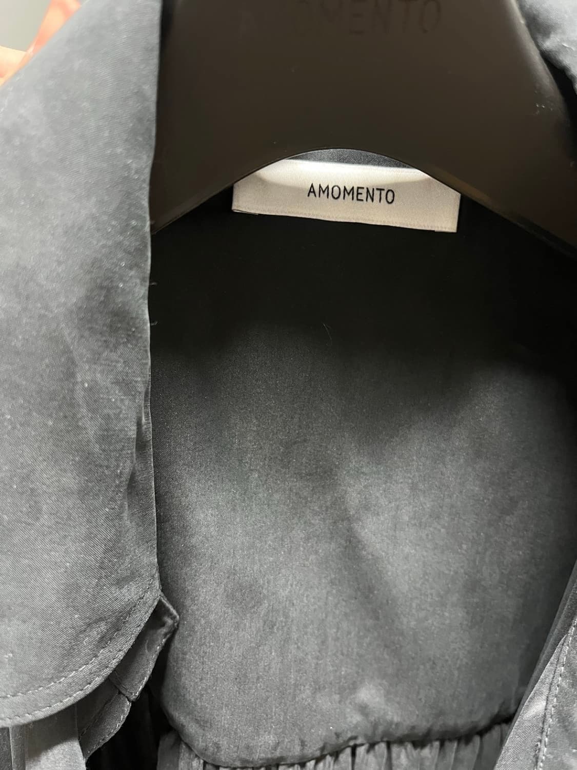아모멘토 AMOMENTO 블랙 원피스 상품이미지8
