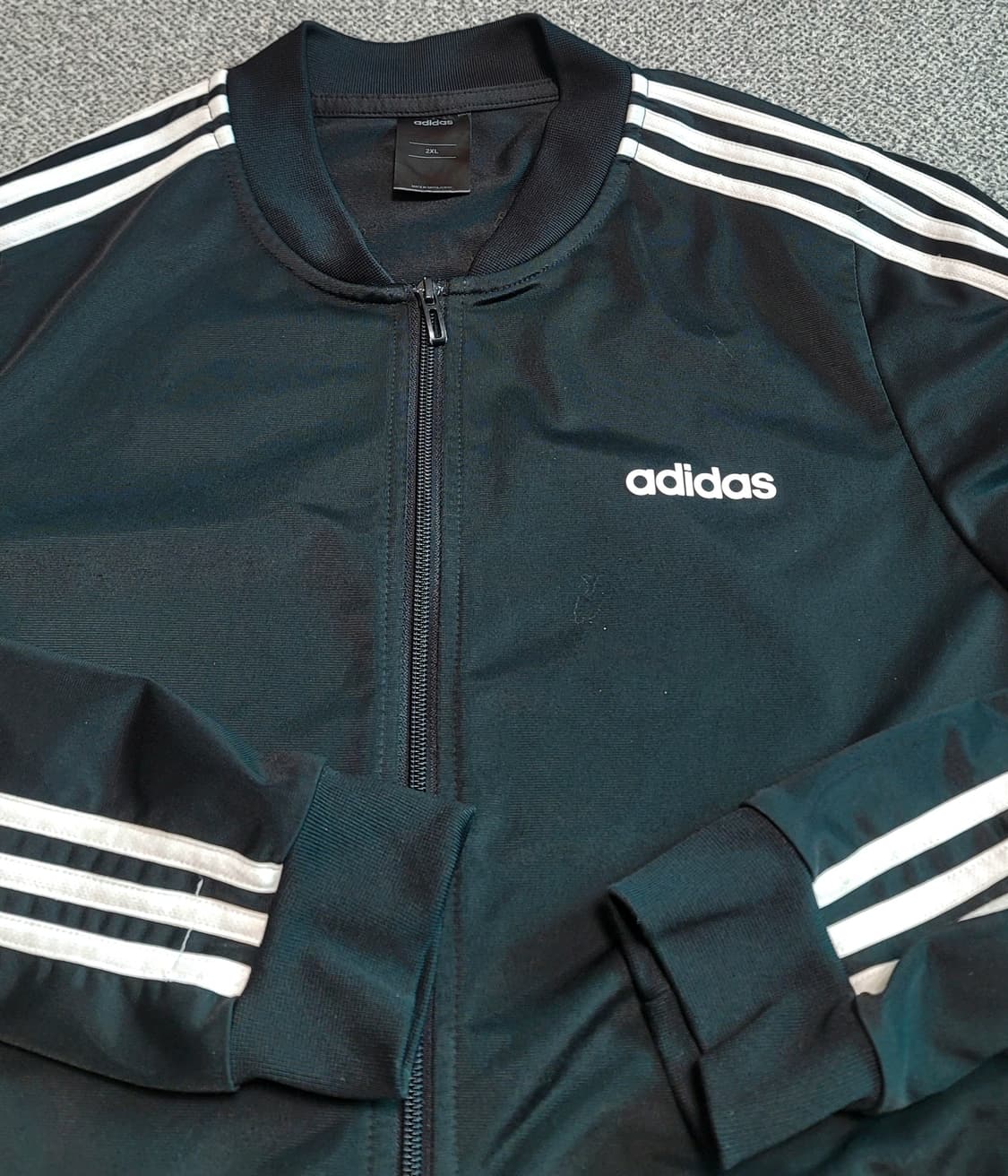 아디다스 삼선 져지 블랙 2XL 정사이즈 로 100  -105  적당 상품이미지9