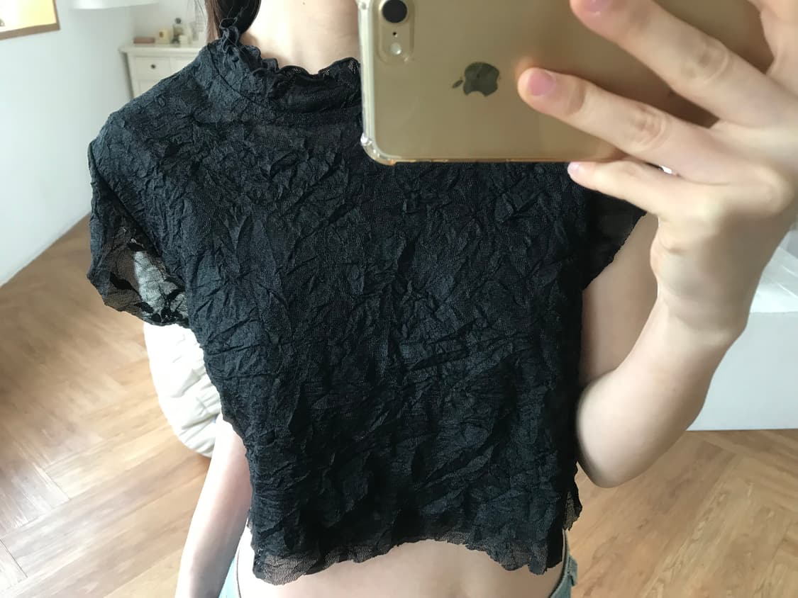 vintage black top 상품이미지5