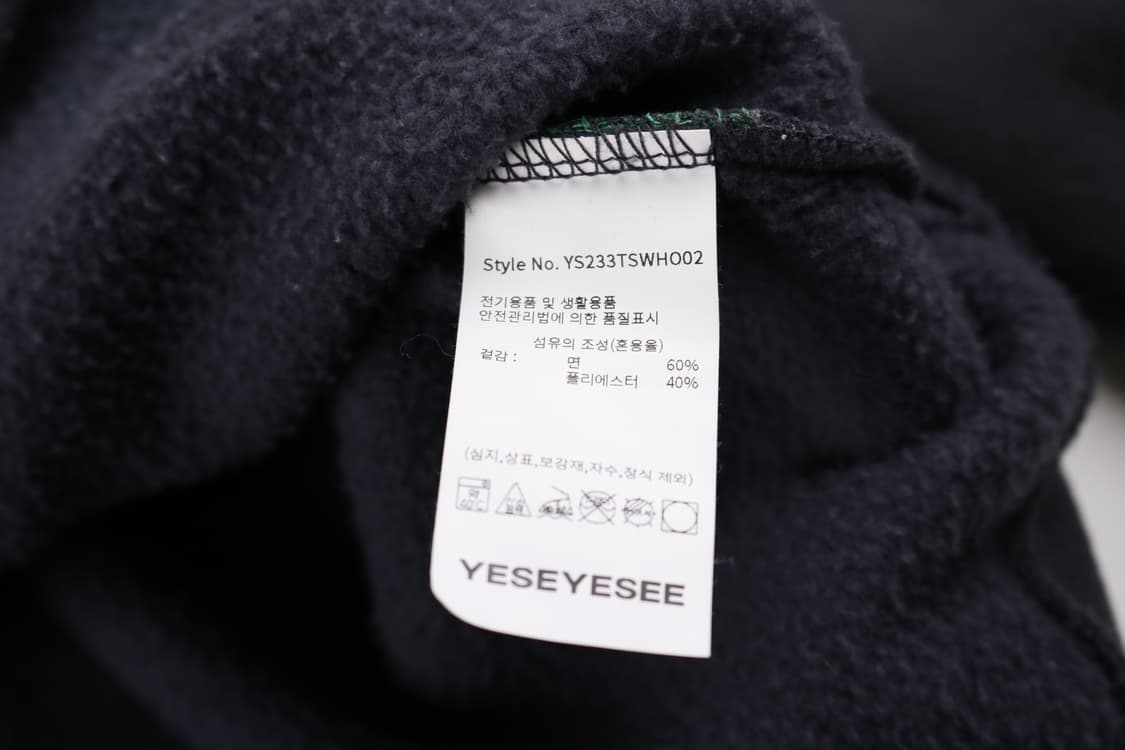 [M] 예스아이씨 프린팅 후드티 상품이미지4