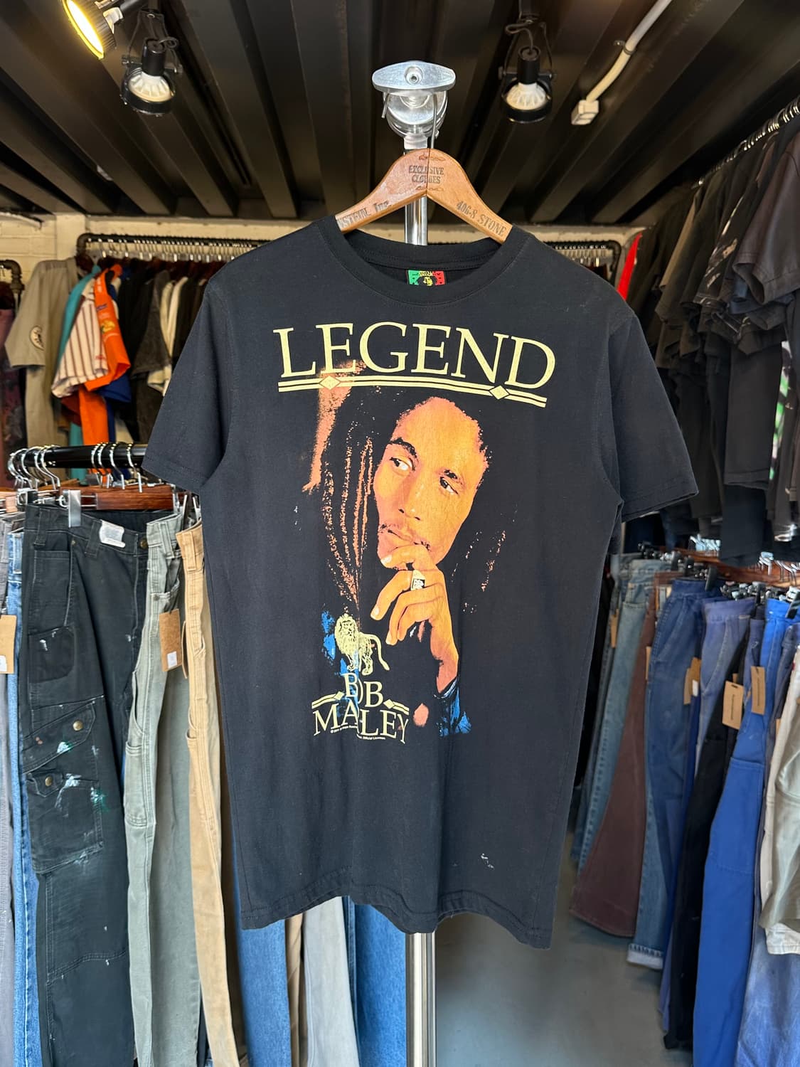 밥말리 Bob Marley 레전드 프린틸 티셔츠 상품이미지1