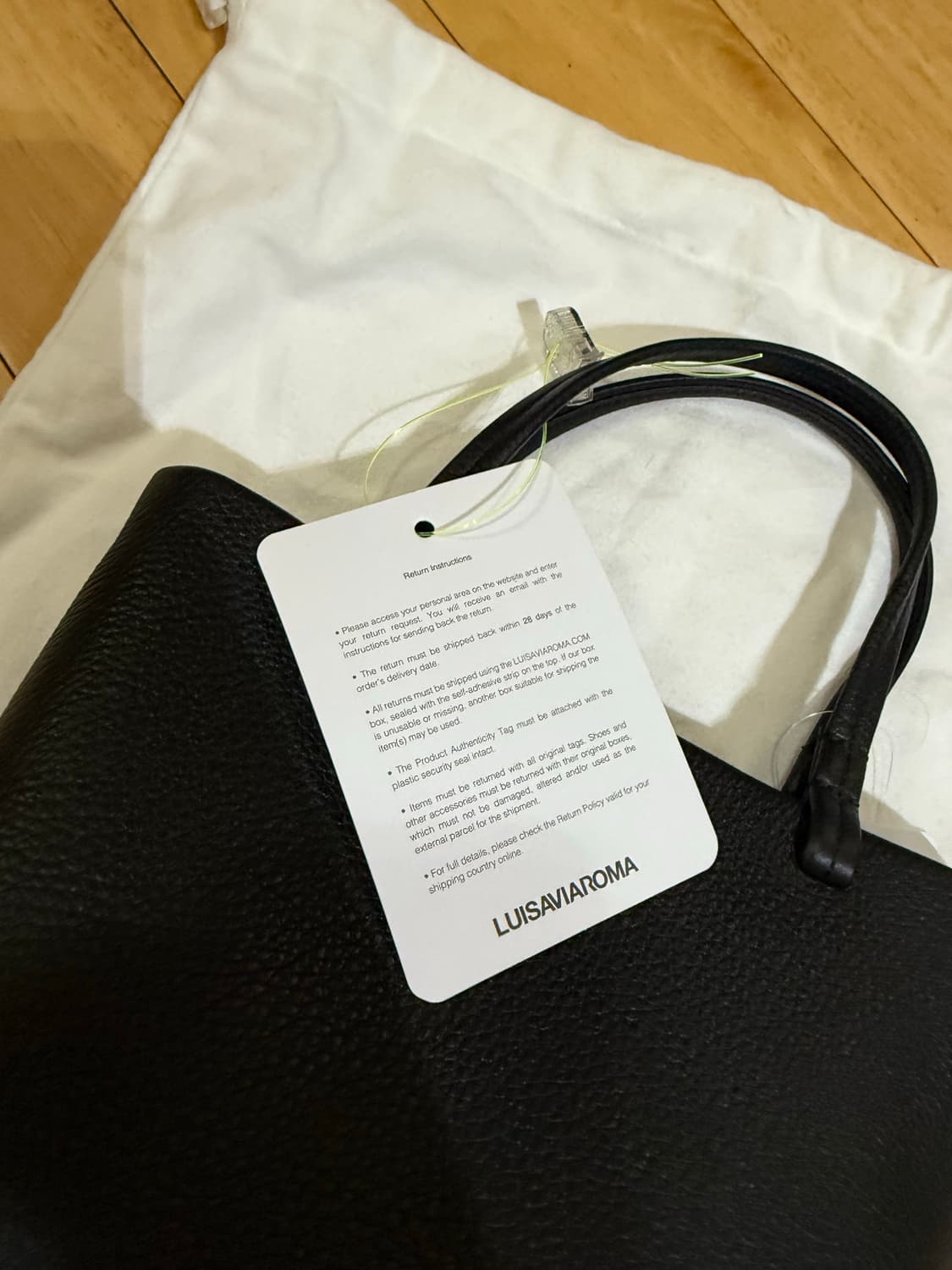 더로우 파크 토트백 스몰 새상품 상품이미지3