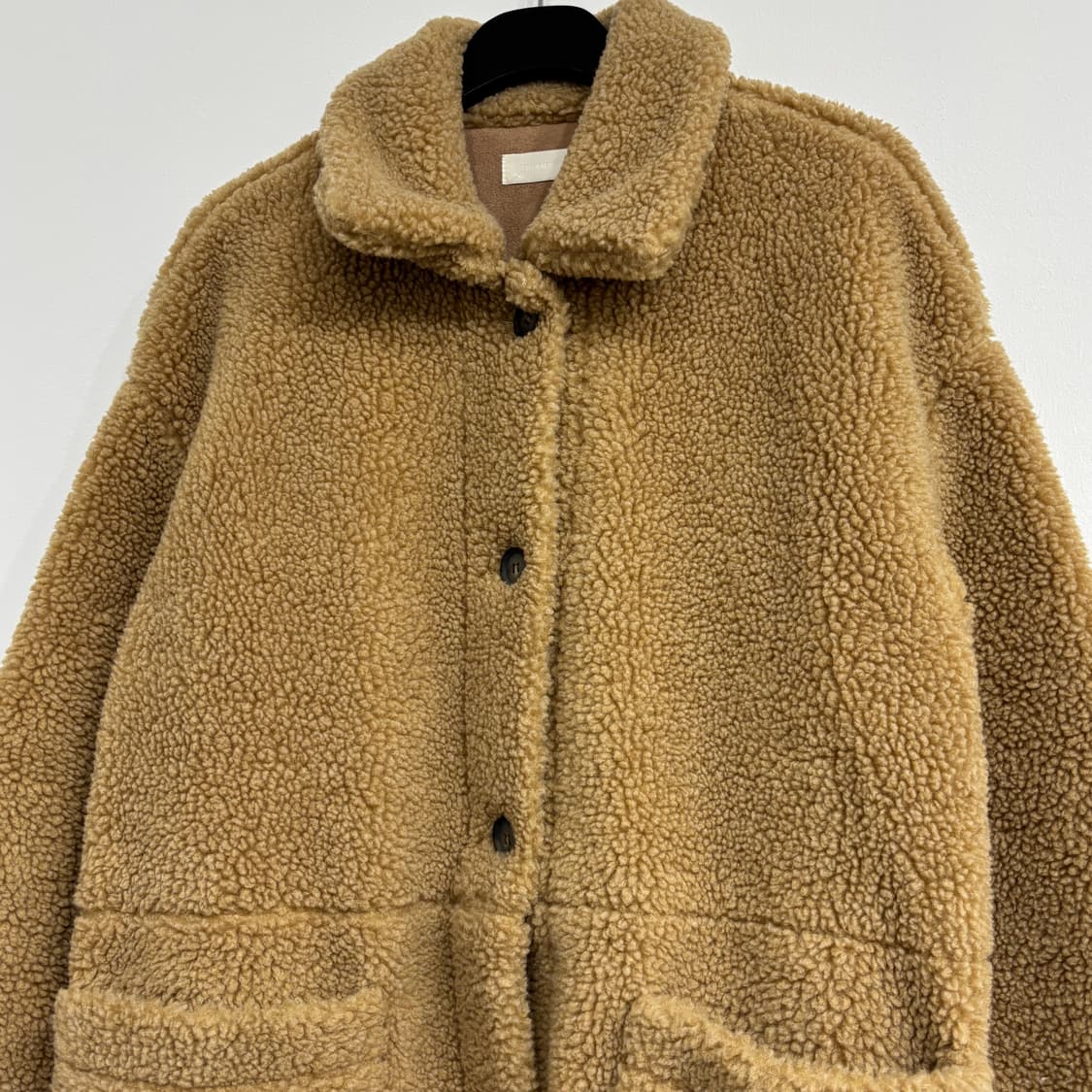 안감 무스탕 뽀글이 롱 코트자켓 상품이미지2