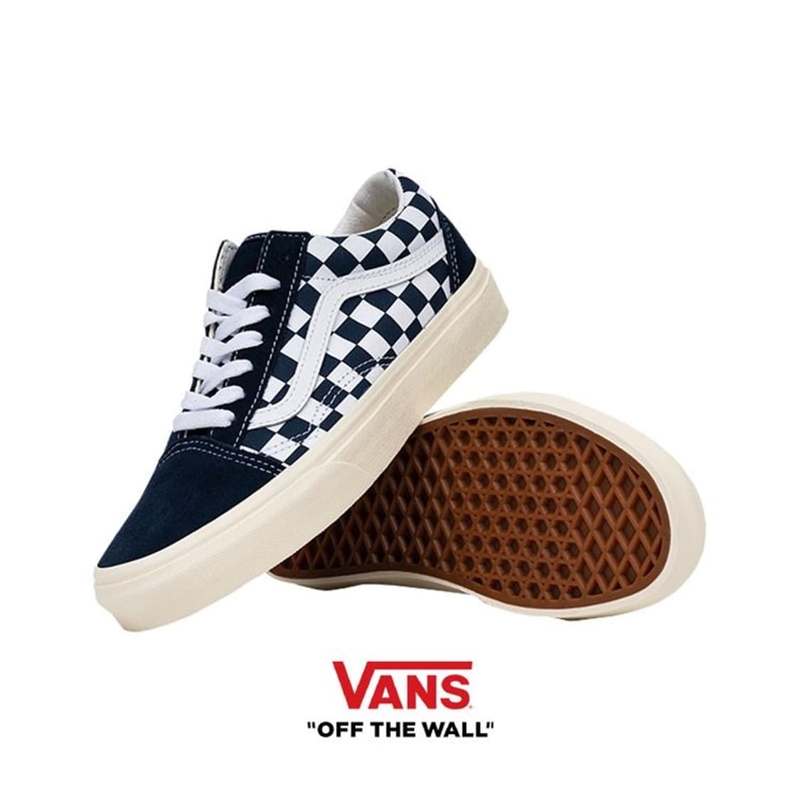 반스 체커 올드스쿨 (드레스 블루) 상품이미지2