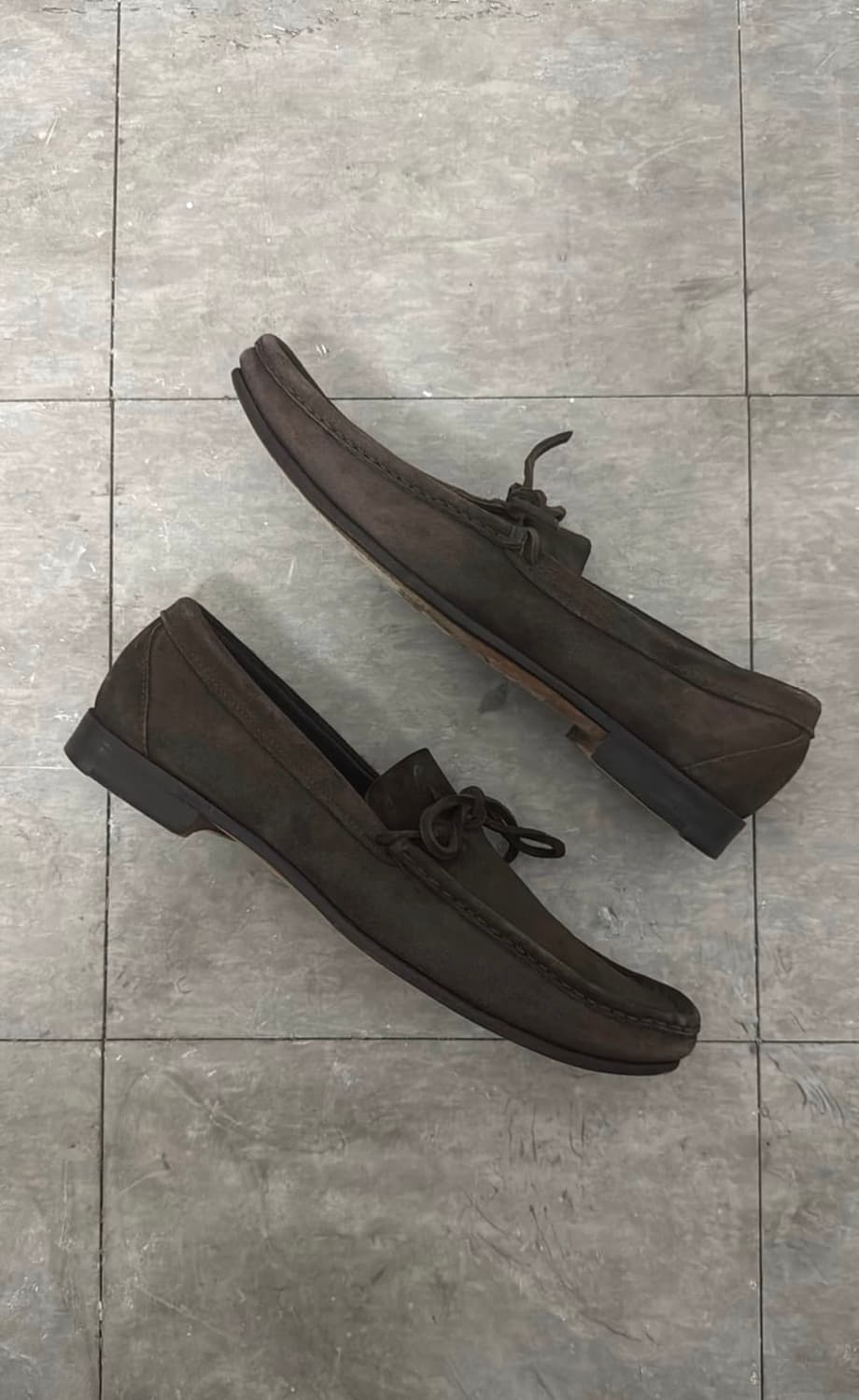 2000s 프라다 스웨이드 로퍼 (275 사이즈) 상품이미지5