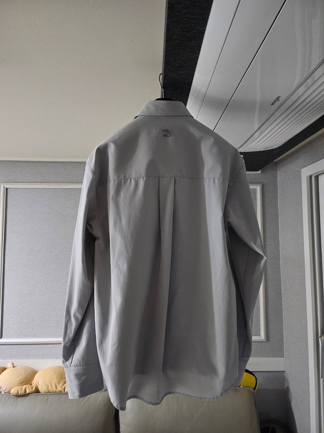 [거의 새것] 우영미 그레이 셔츠 남방 50 상품이미지2