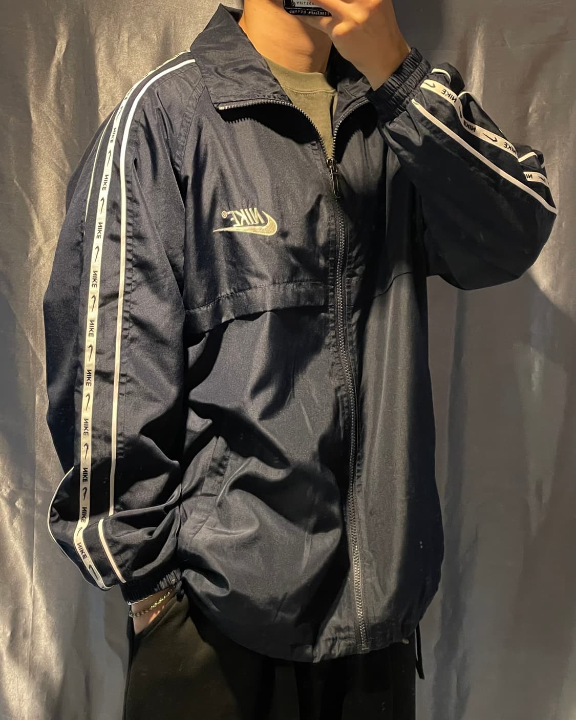 XL 나이키 빅로고 사이드라인 바람막이 상품이미지2