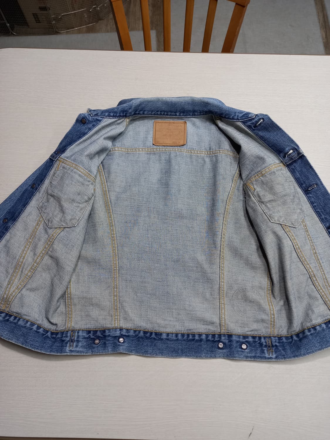 M95 빅E 리바이스567 Jap 빈티지 데님자켓 M-05 상품이미지6