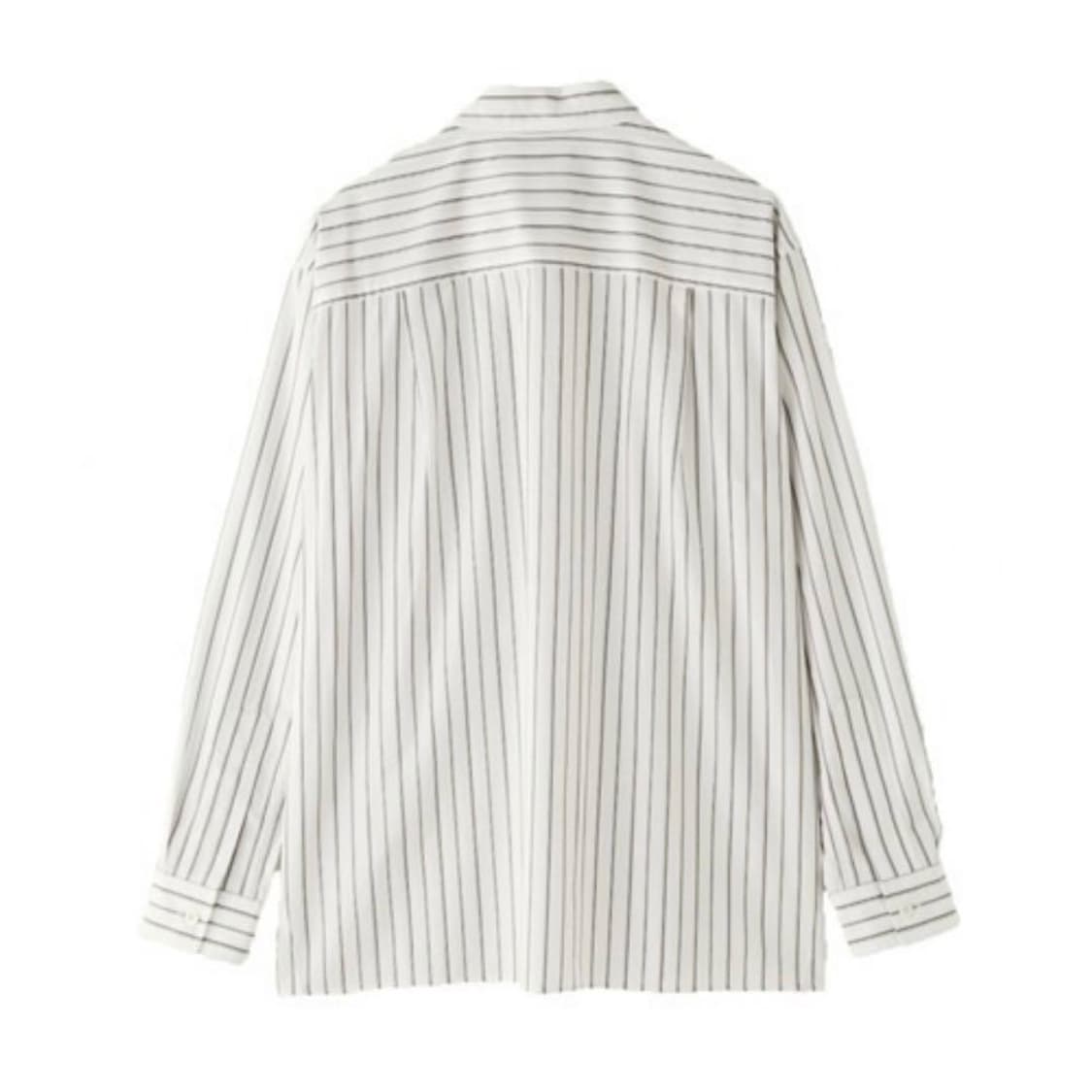 마가렛 호웰 포플린 스트라이프 셔츠 상품이미지3