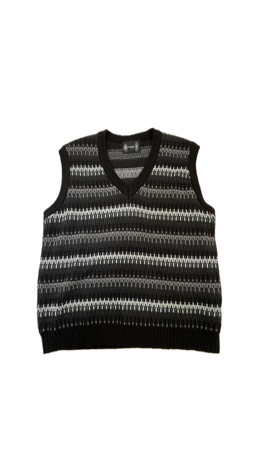 플레어업 6믹스 니트 베스트 차콜믹스 2 상품이미지1