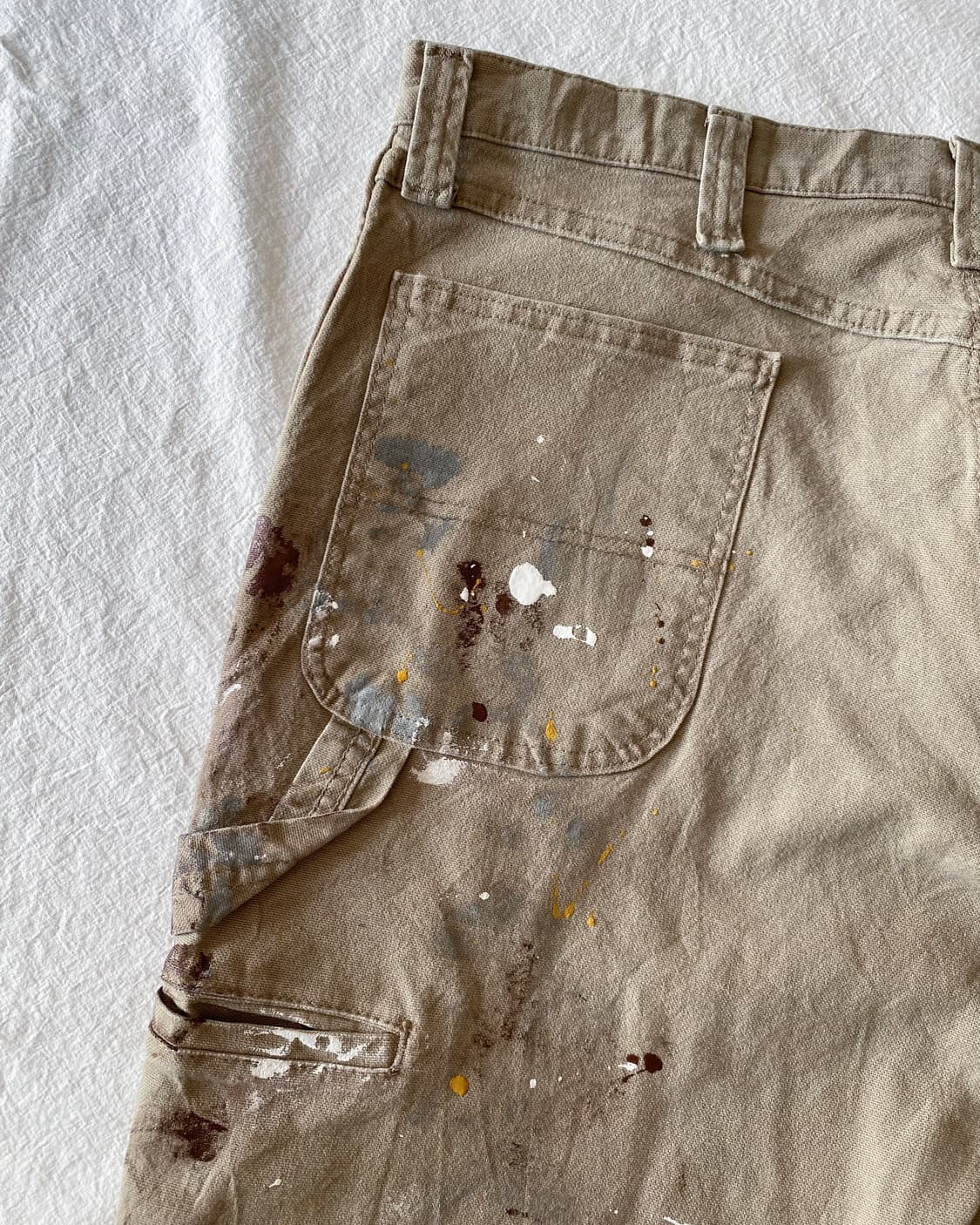 랭글러 페인팅 카펜터 워크팬츠 상품이미지9