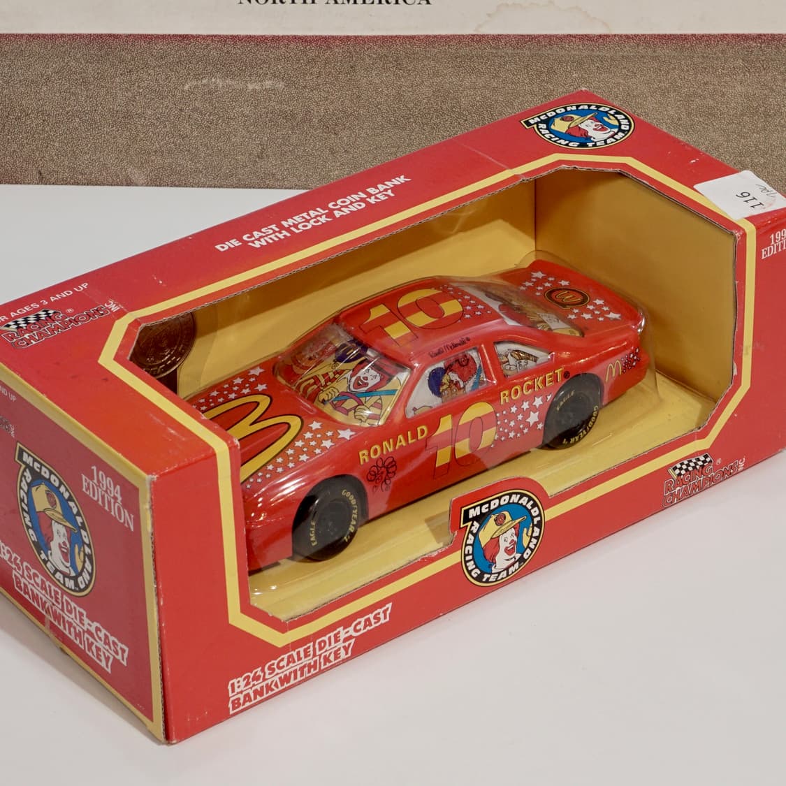 1994년 맥도널드 레이싱 챔피언 자동차 소품 상품이미지2