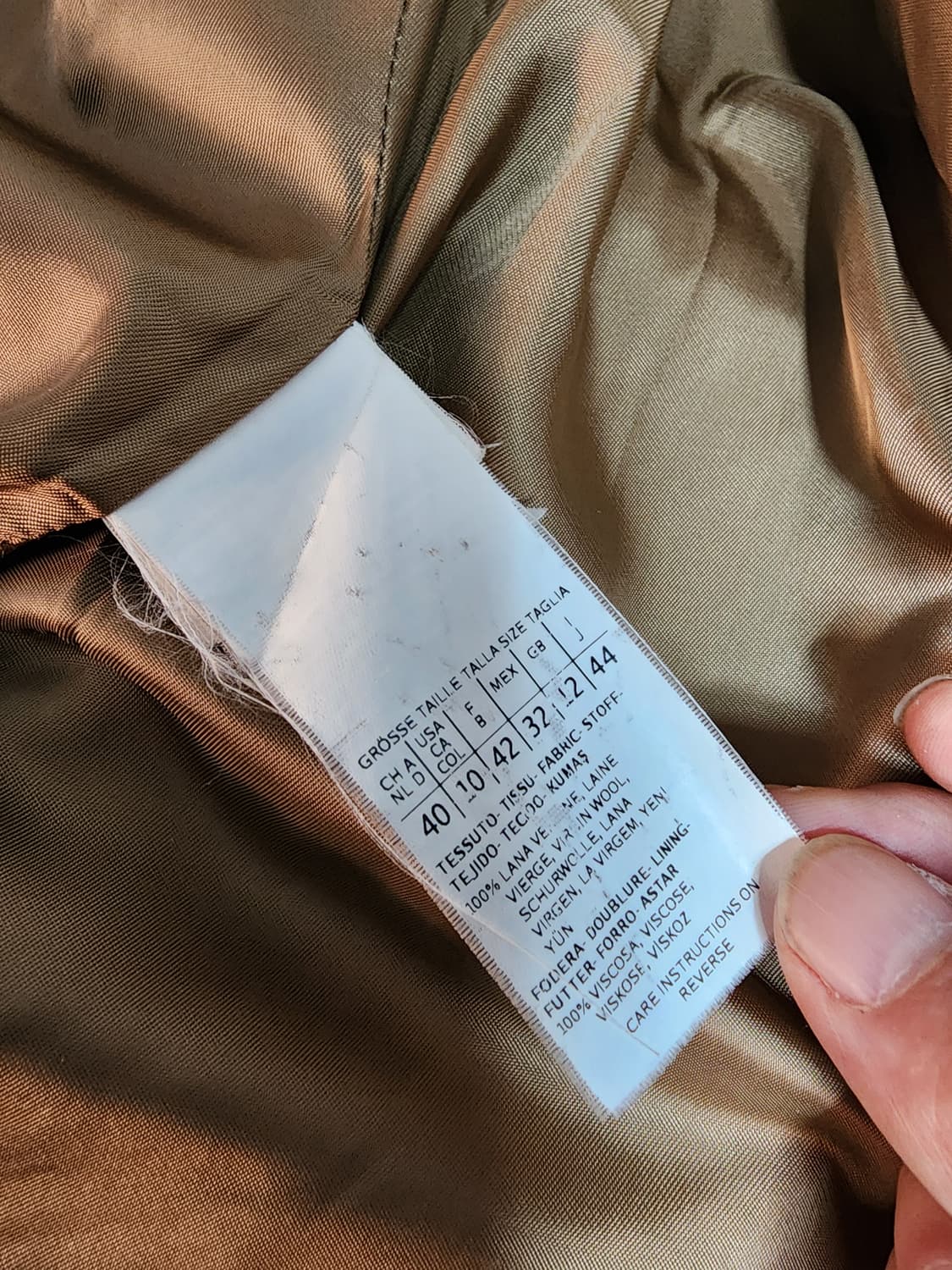 정품 막스마라 스튜디오 카멜 코트 상품이미지5