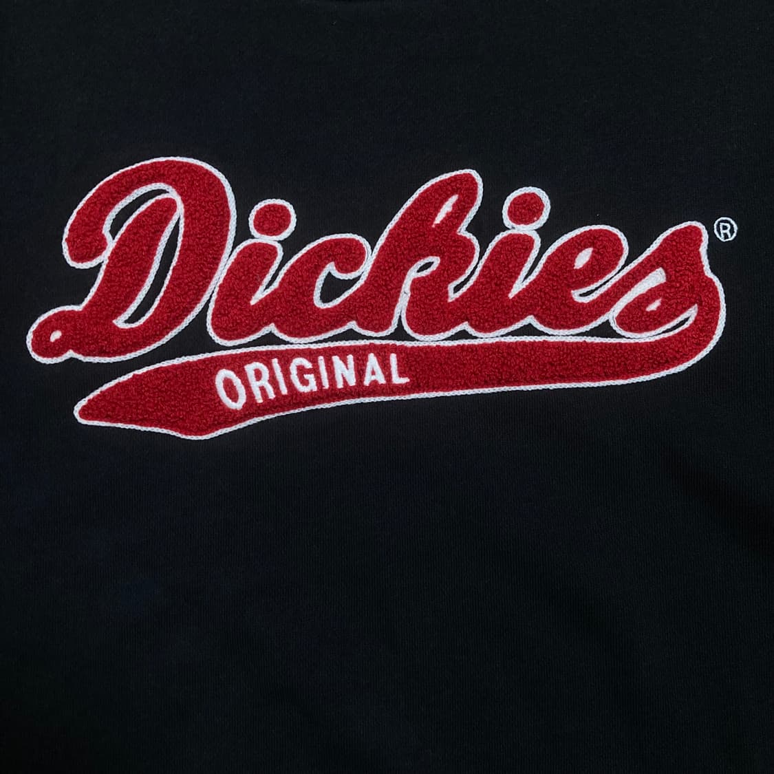 디키즈 스펠아웃 빅로고 블랙 맨투맨 상품이미지2