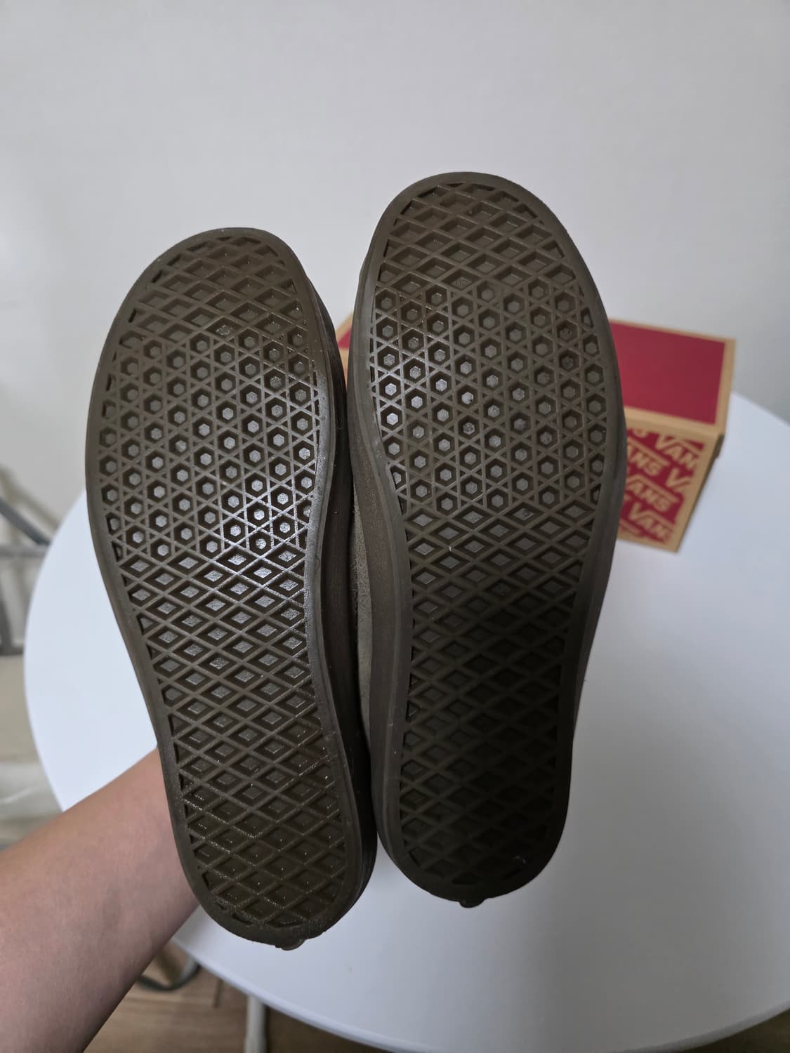 [270] 반스 스케이트 스포츠 로우 브라운 스웨이드 상품이미지3