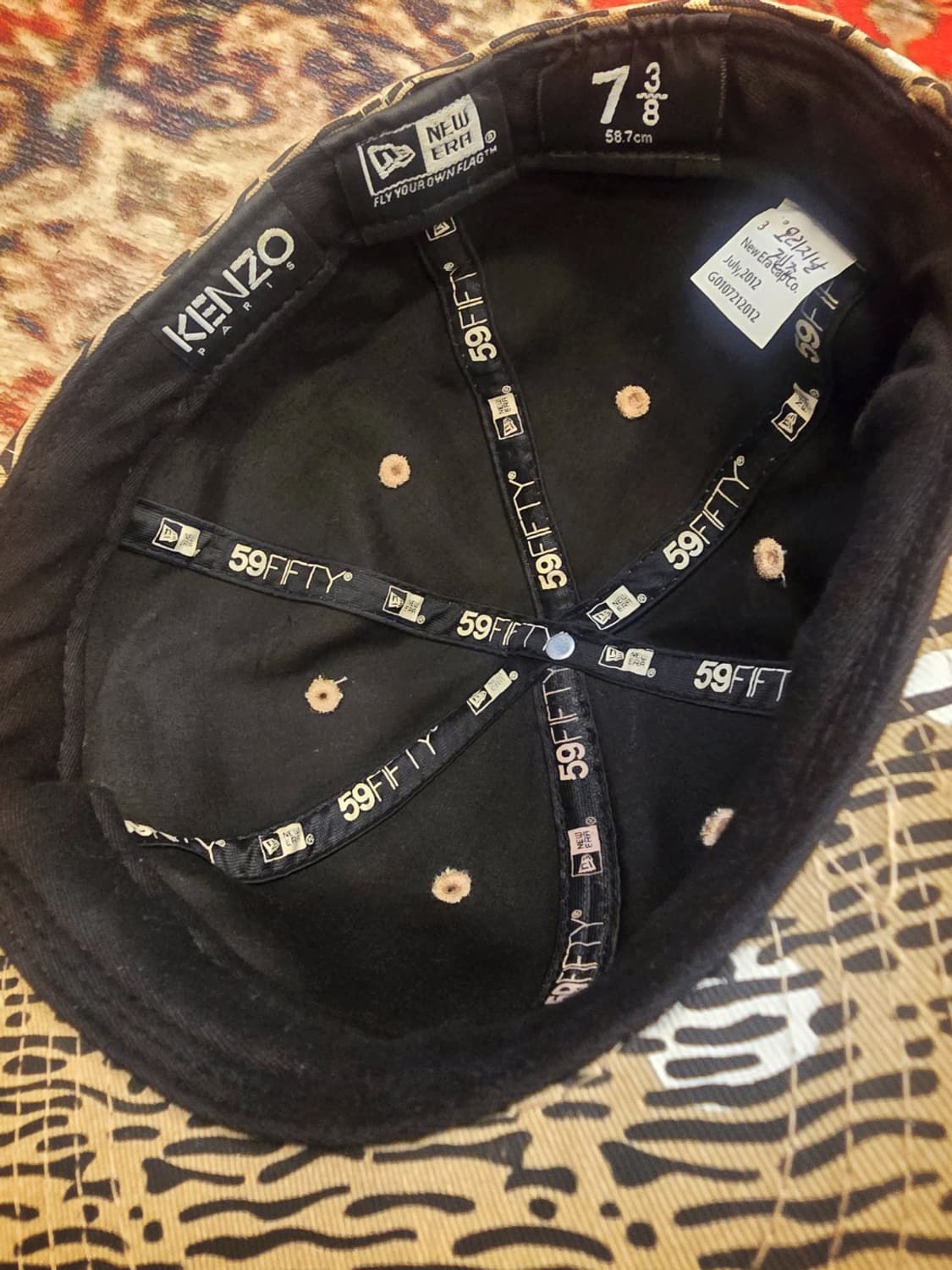 겐조(Kenzo)뉴에라 협업 59FIFTY 스냅백 상품이미지4