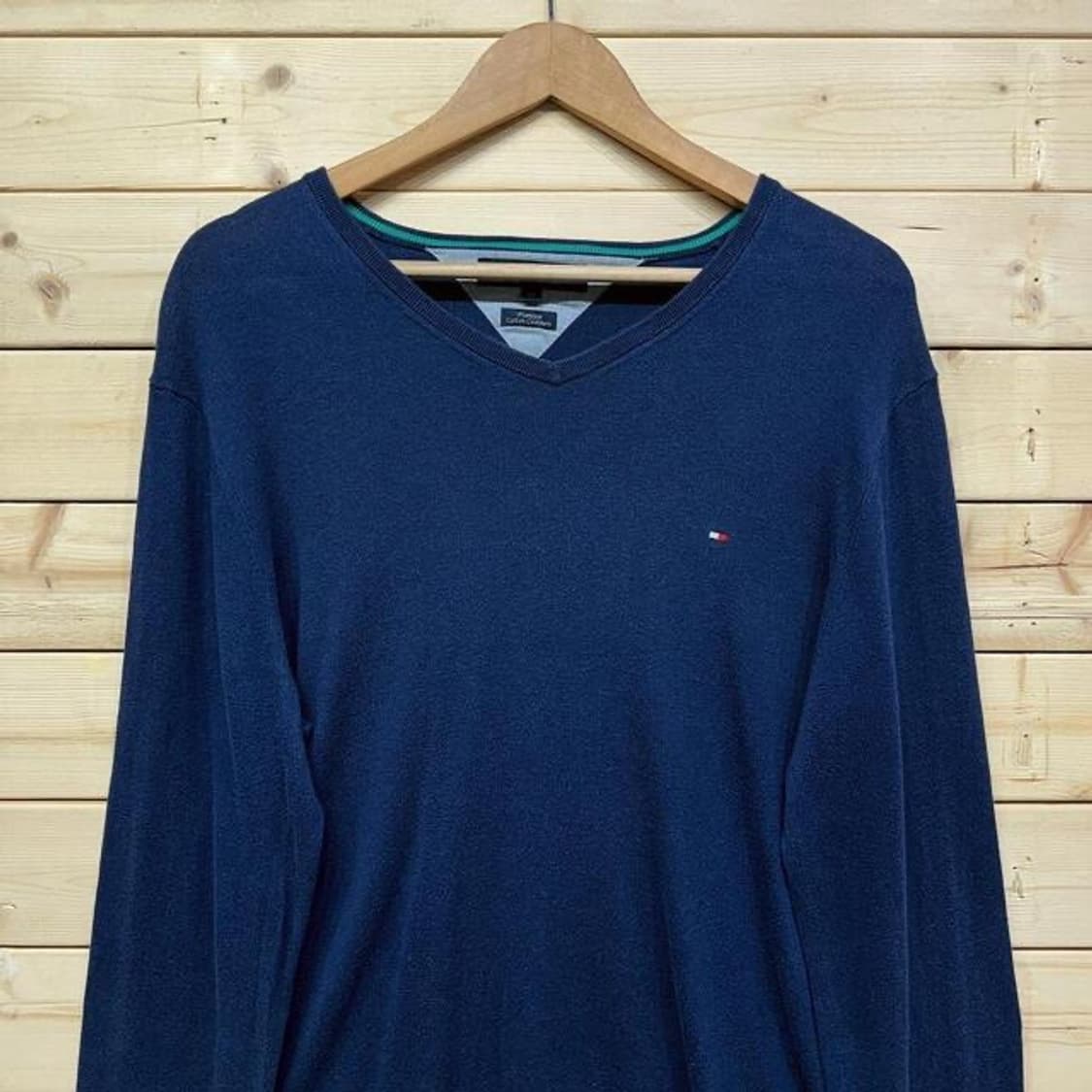 타미힐피거 브이넥 니트 (M)   상품이미지2