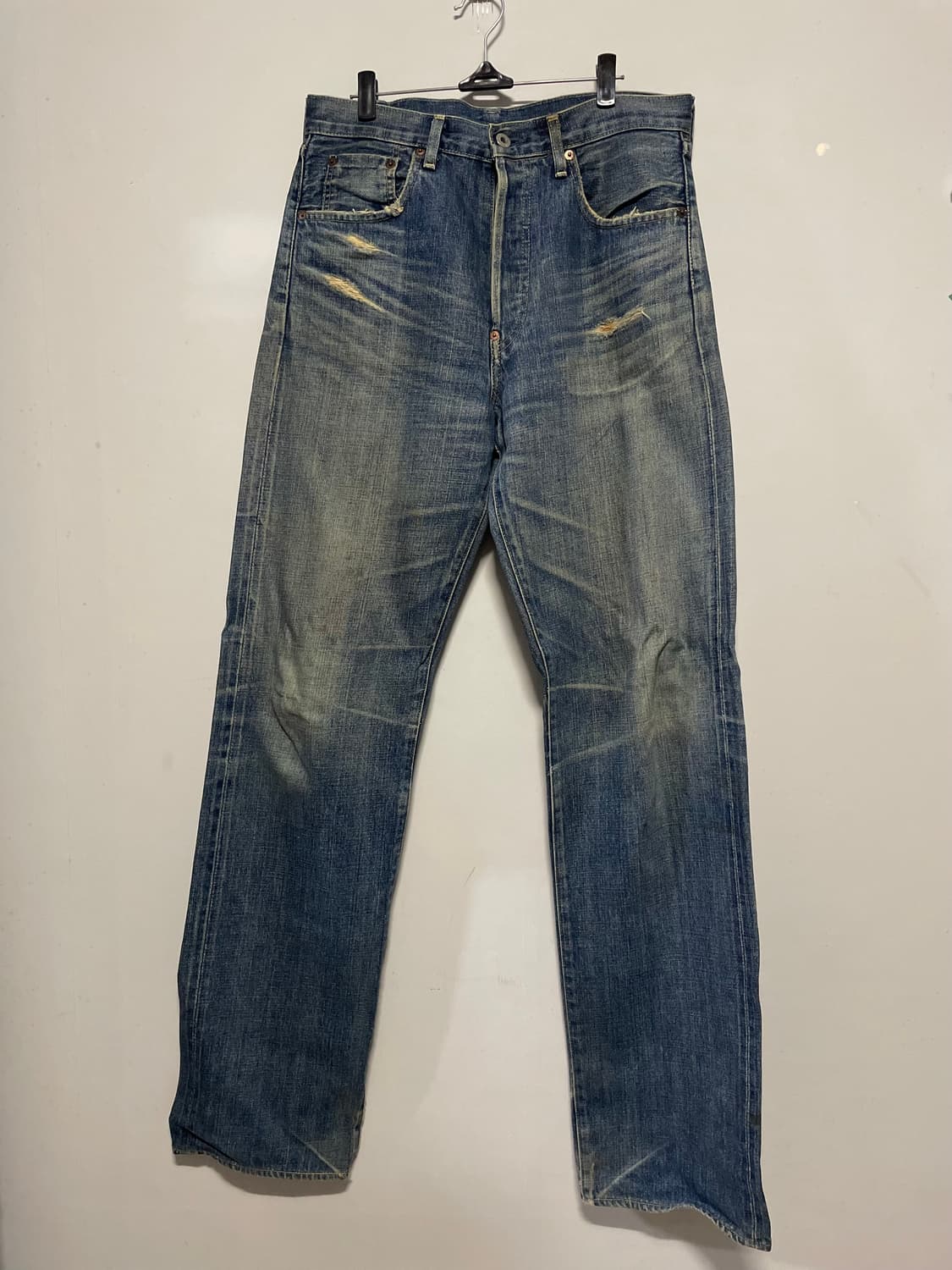 리바이스 702XX BIG E 셀비지 데님 일판 상품이미지1