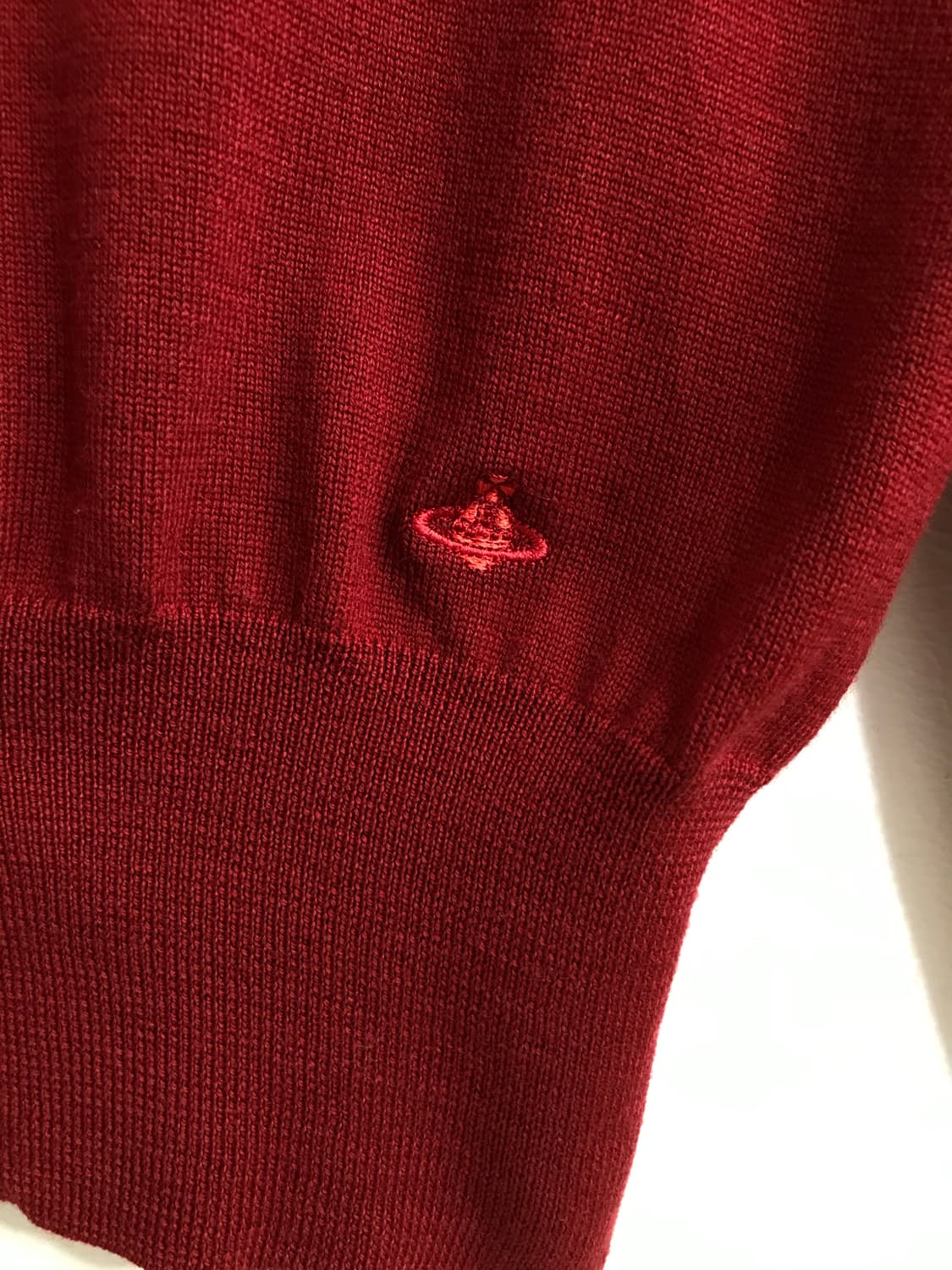 비비안웨스트우드 레드 라벨 ORB 자수 로고 가디건 상품이미지5