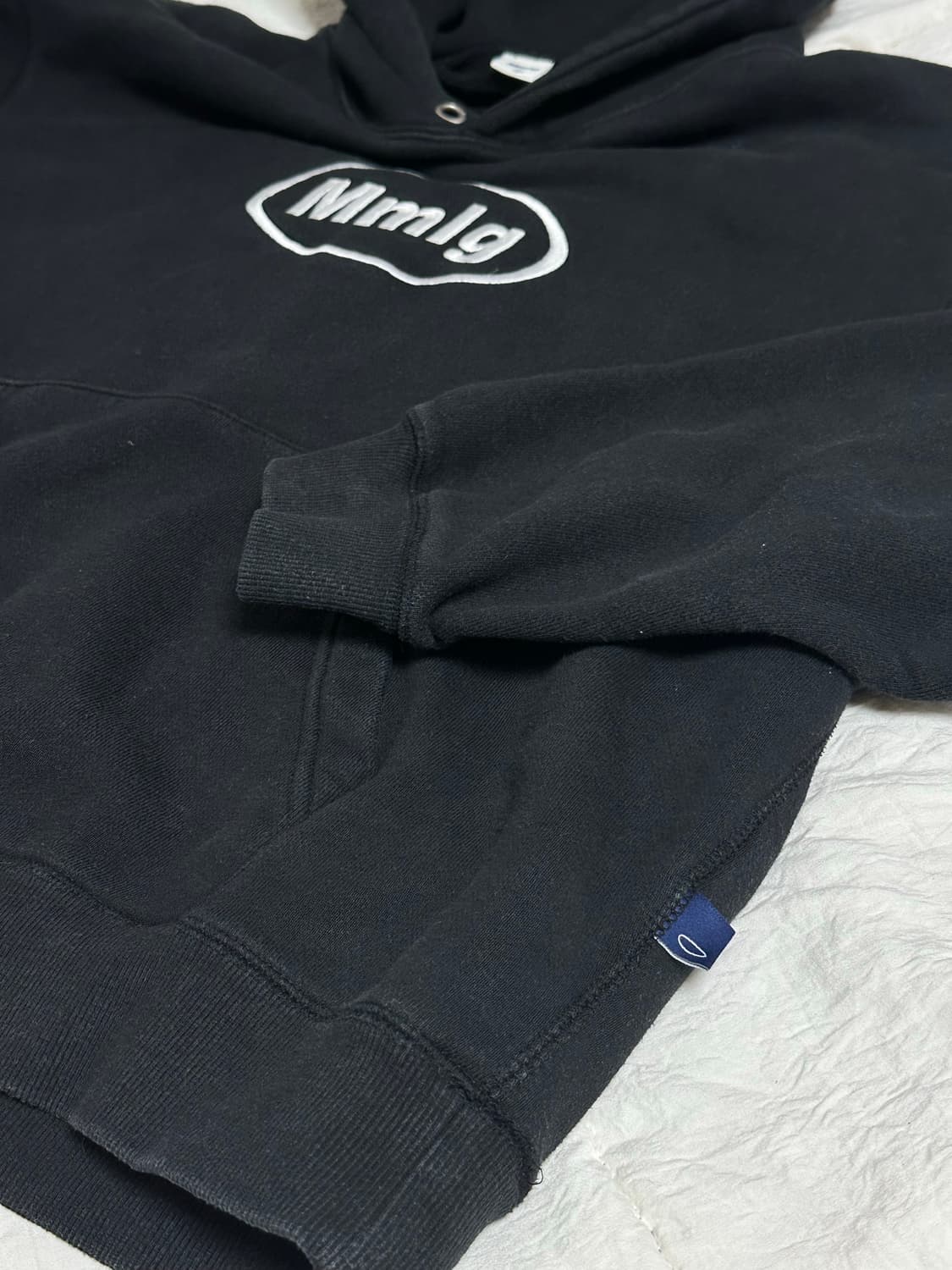mmlg 후드티 블랙 미디움 상품이미지6