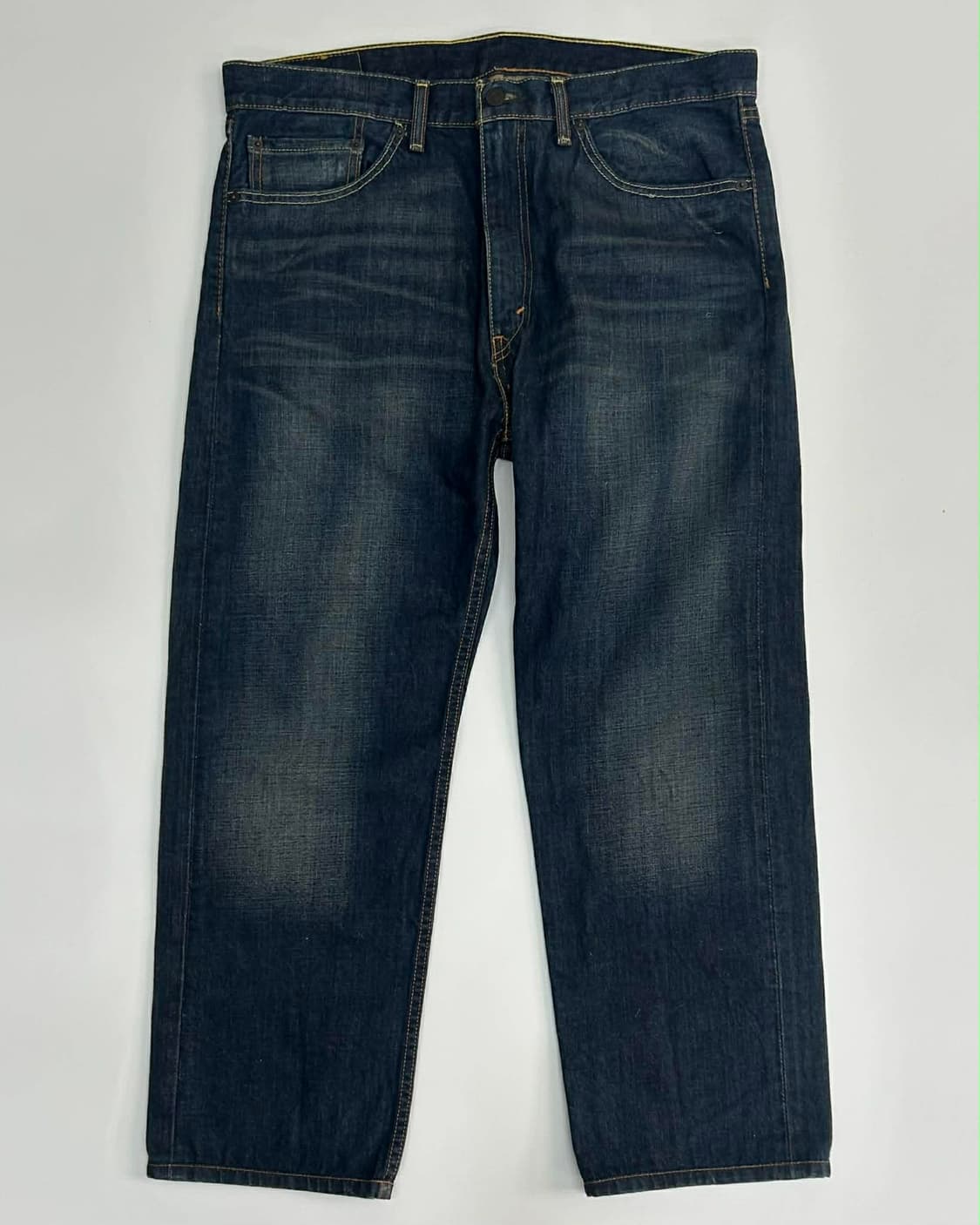 [36x32] 리바이스 505 중청 스트레이트 데님 팬츠 상품이미지1