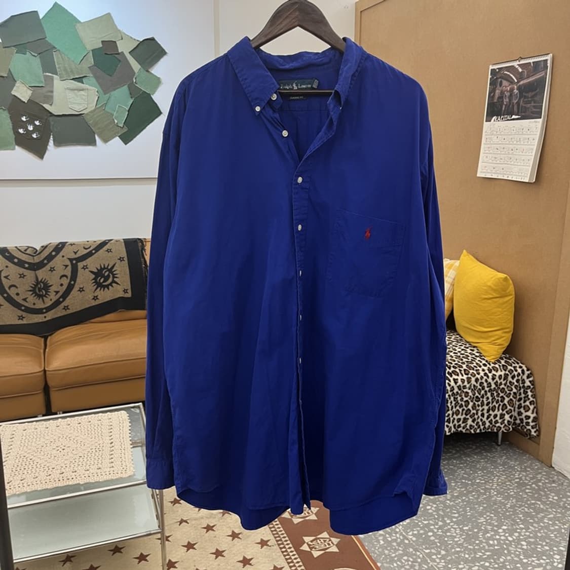 폴로 랄프로렌 올드스쿨 레트로 00's 빅사이즈 셔츠 2XL C09900 상품이미지3