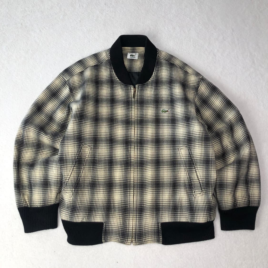 라코스테 체크 봄버 자켓  상품이미지1
