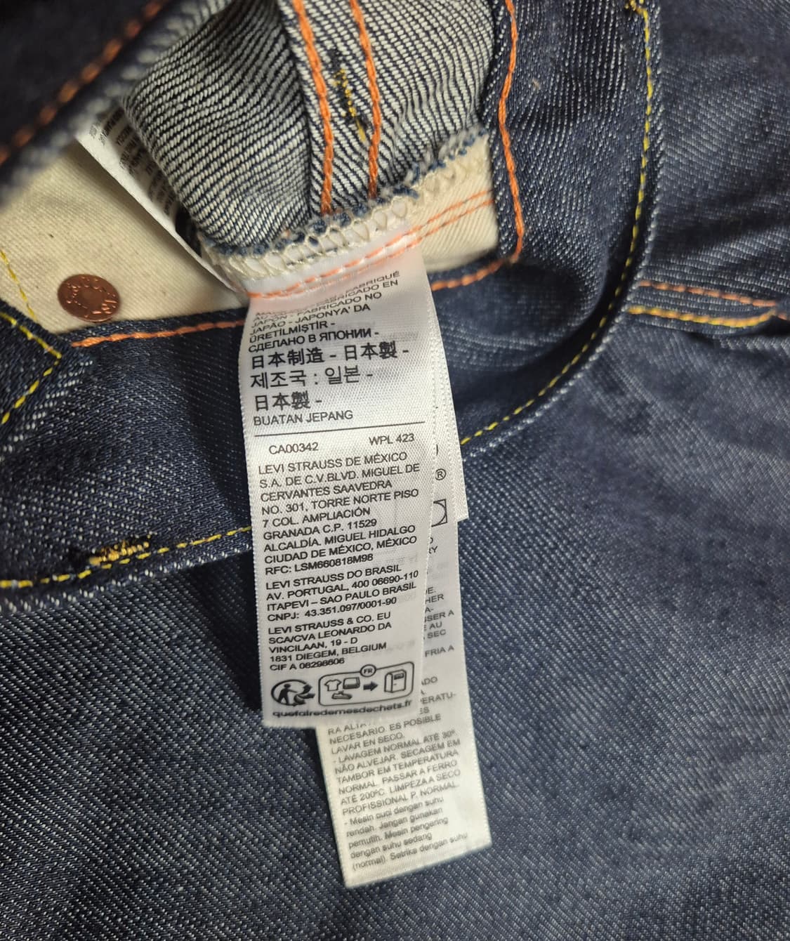 리바이스 LVC 701 마릴린 먼로 데님 청바지 상품이미지6