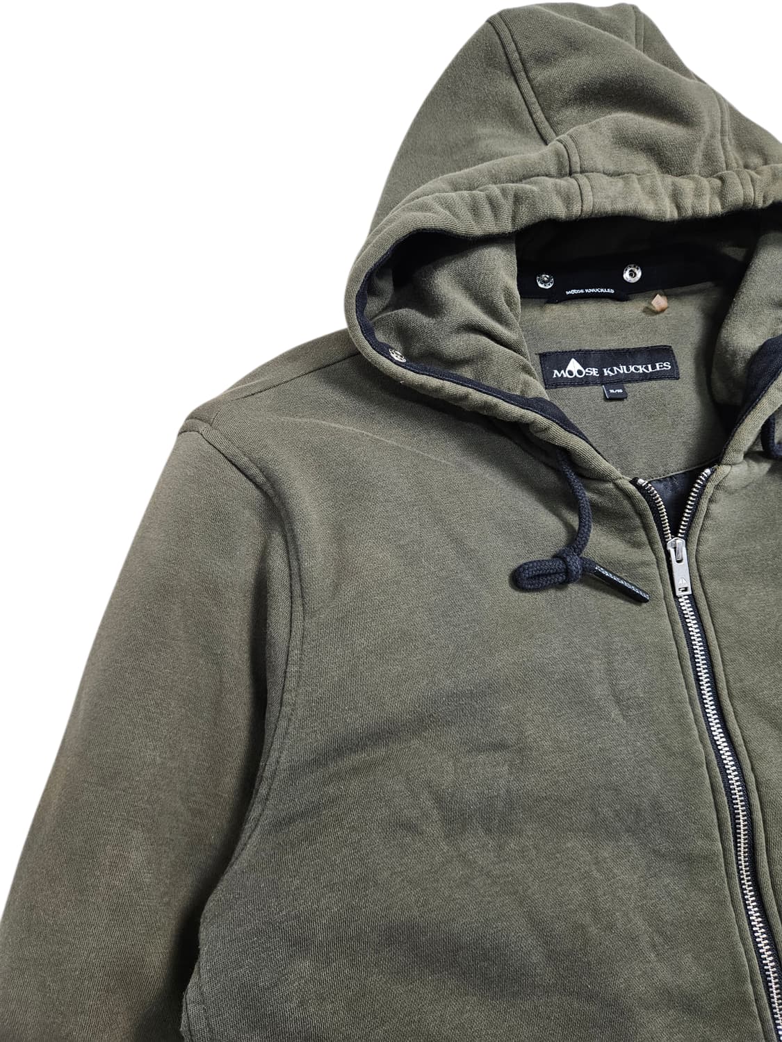 무스너클 버니 후드집업 카키 상품이미지4