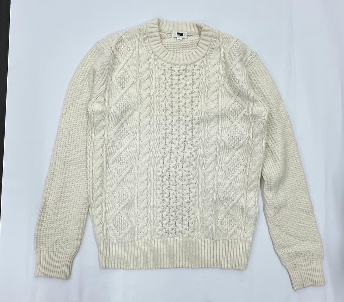 ❄️사와코의 겨울 코디세트❄️ 꽈베기 니트 체크 교복치마 학생 일본  상품이미지2