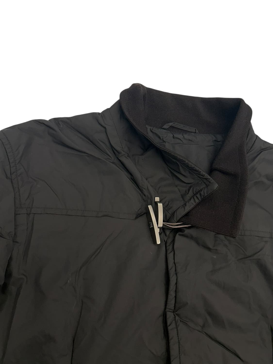 질샌더 블랙 나일론 자켓 상품이미지3