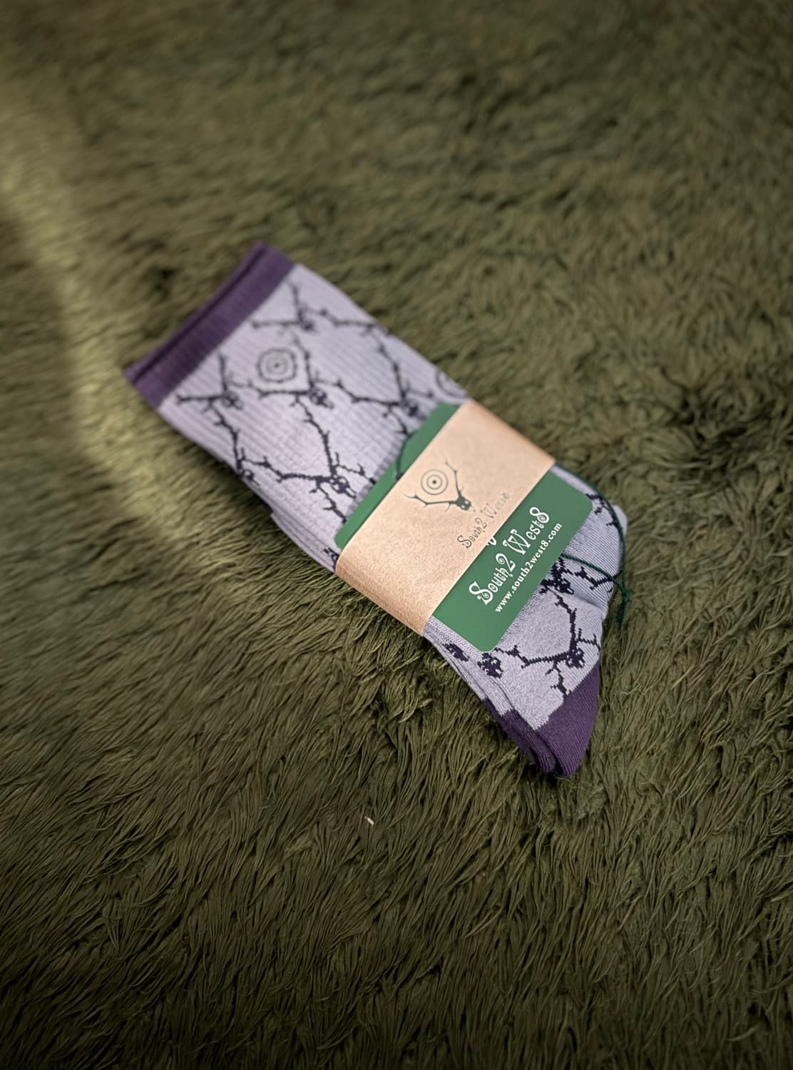 [230-250] South2 west8 남이서팔 자카드 삭스 양말 상품이미지1