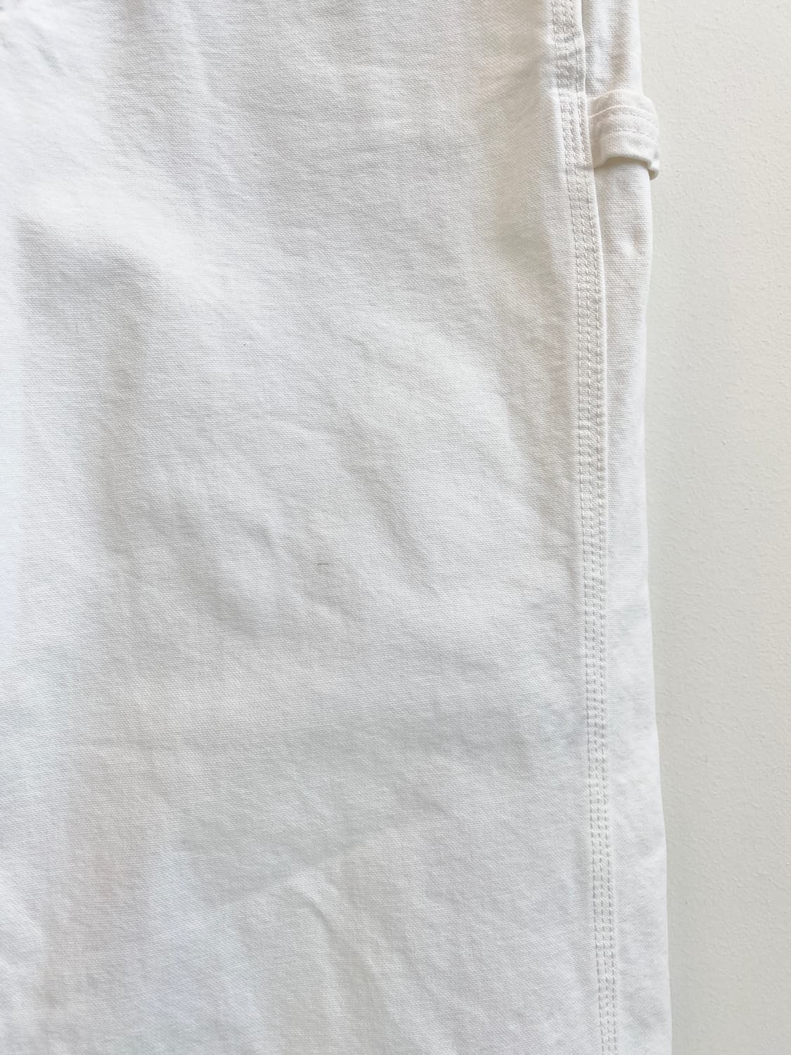 90's 리 화이트 데님 오버롤 상품이미지8