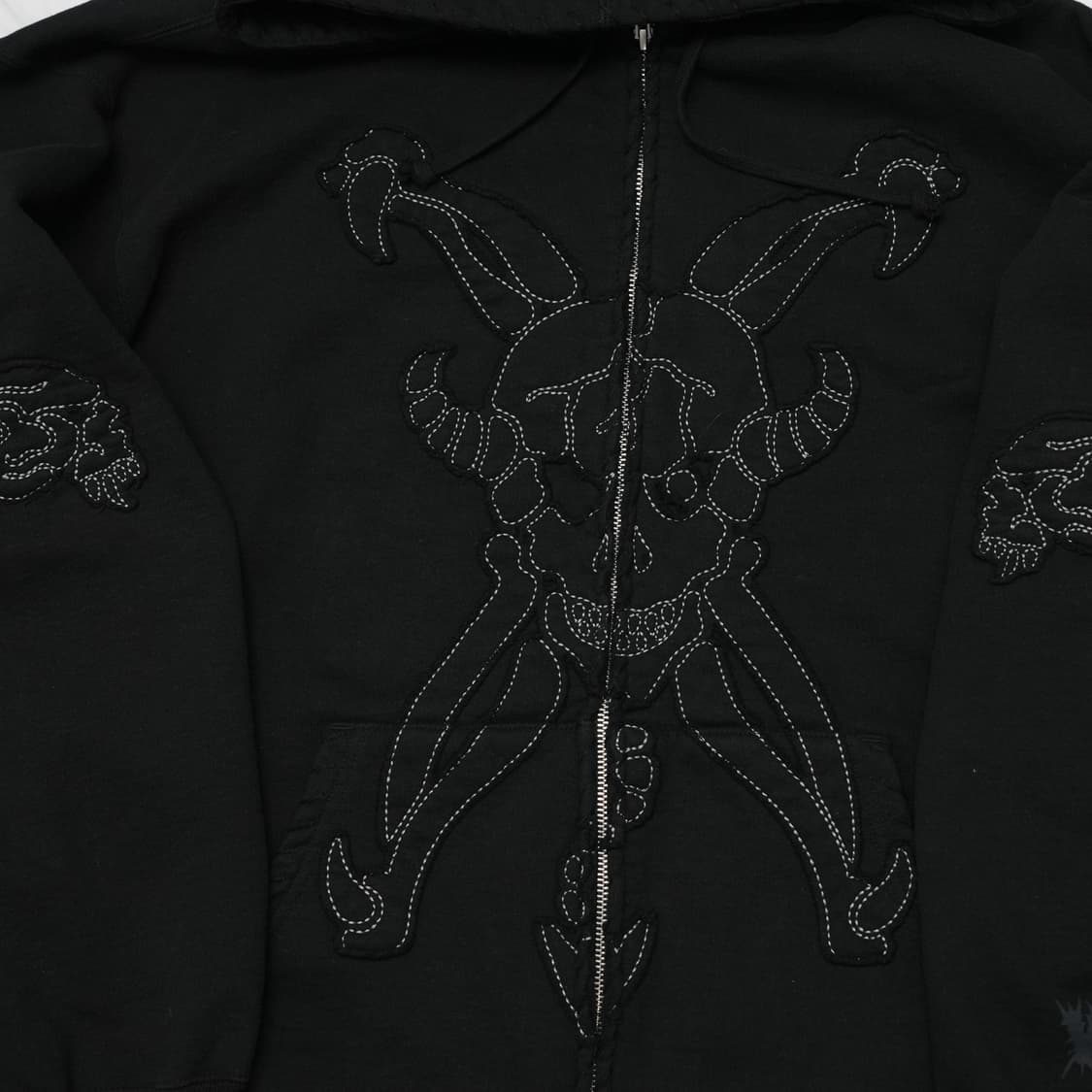 [XL] 슈프림 요지 야마모토 집업 후드 블랙 상품이미지3