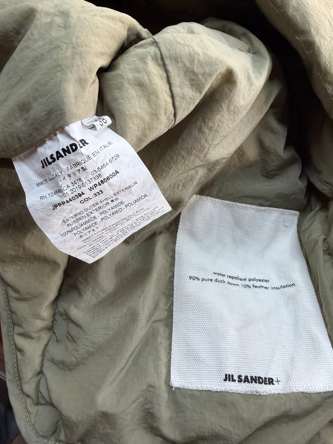 38/ 질샌더 카라리스 퀄팅 다운 패딩자켓 상품이미지9