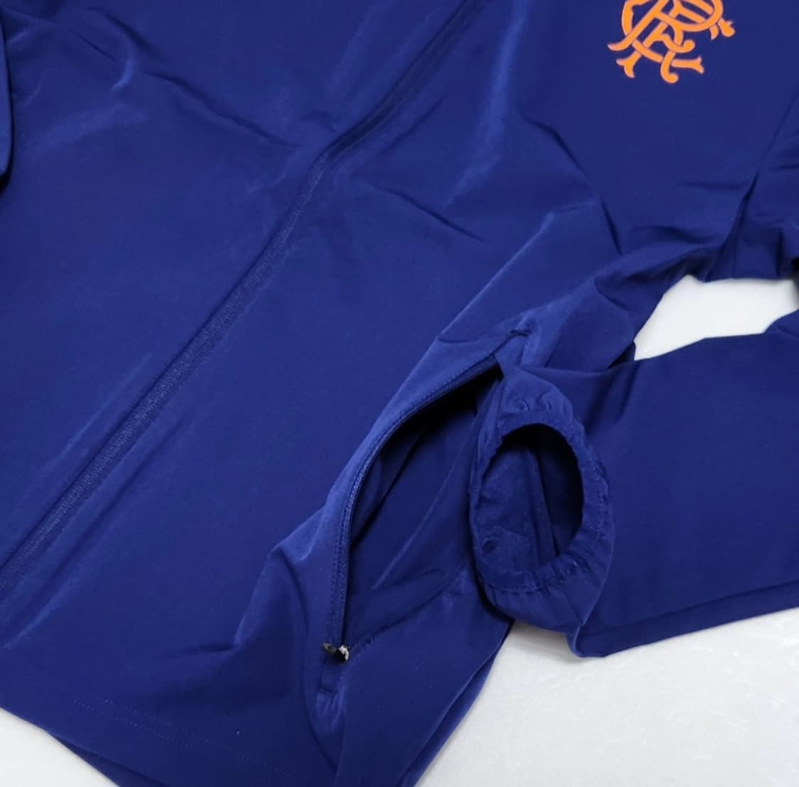 (새상품/L)레인저스 후드 집업 자켓 풀집 바람막이 축구 캐스토어 상품이미지5