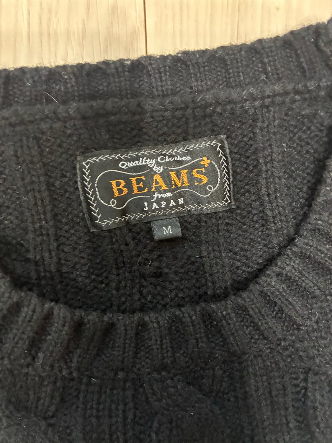 빔즈 플러스 울 니트 여자미디엄 / 남자 스몰 상품이미지4