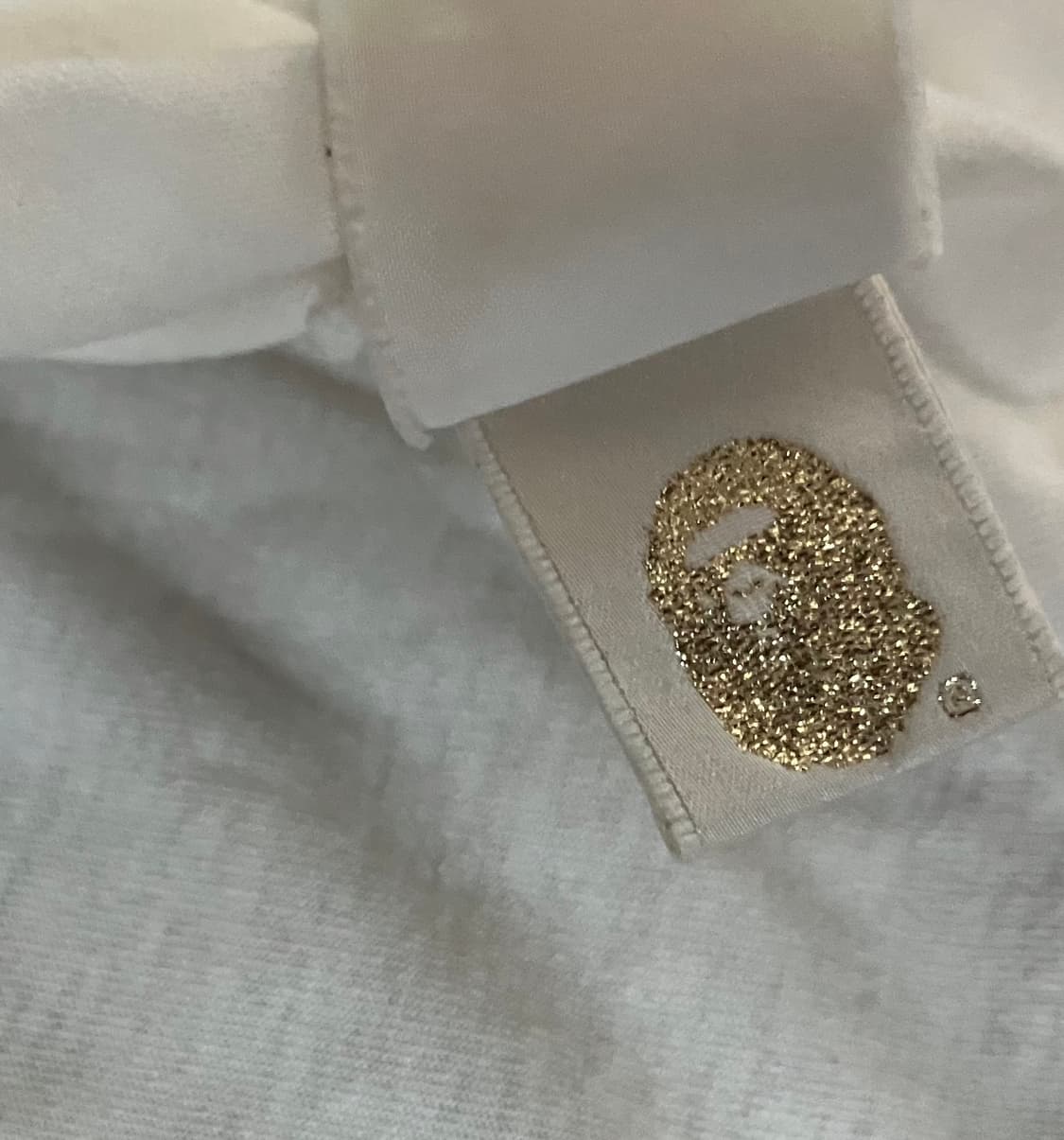 BAPE box logo white T-shirts 상품이미지5